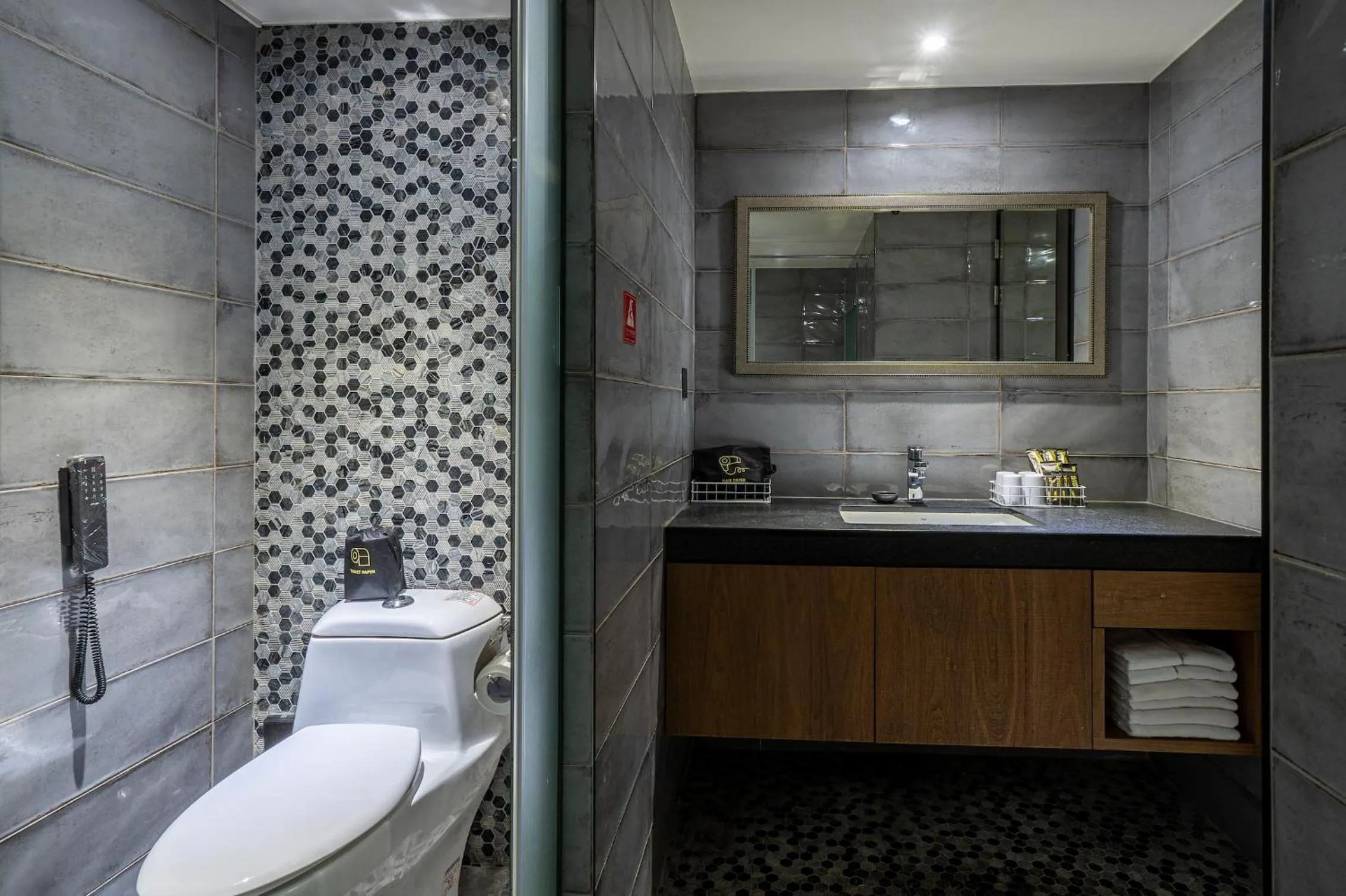 Bathroom in CHECK inn Taichung Wenxin Zhongqing