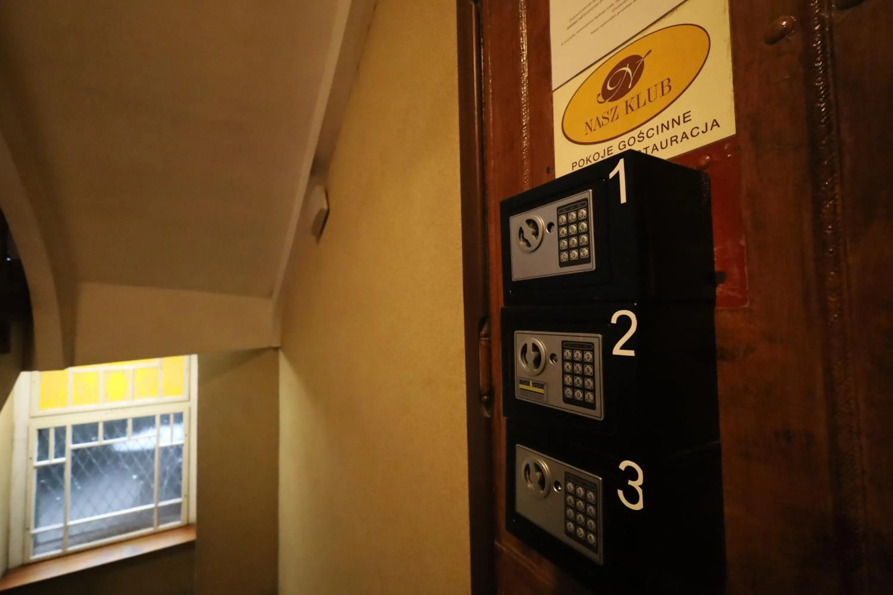 safe in Nasz Klub - Pokoje Gościnne