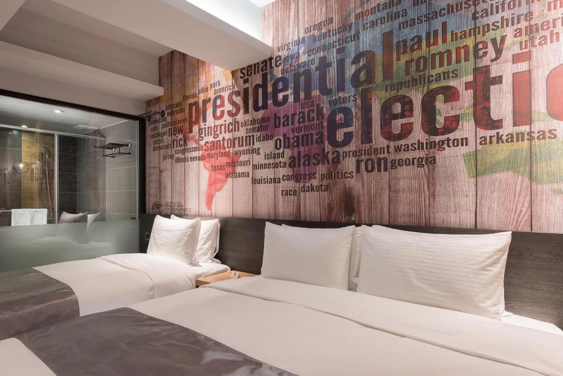 Bed in Sunrise Hotel