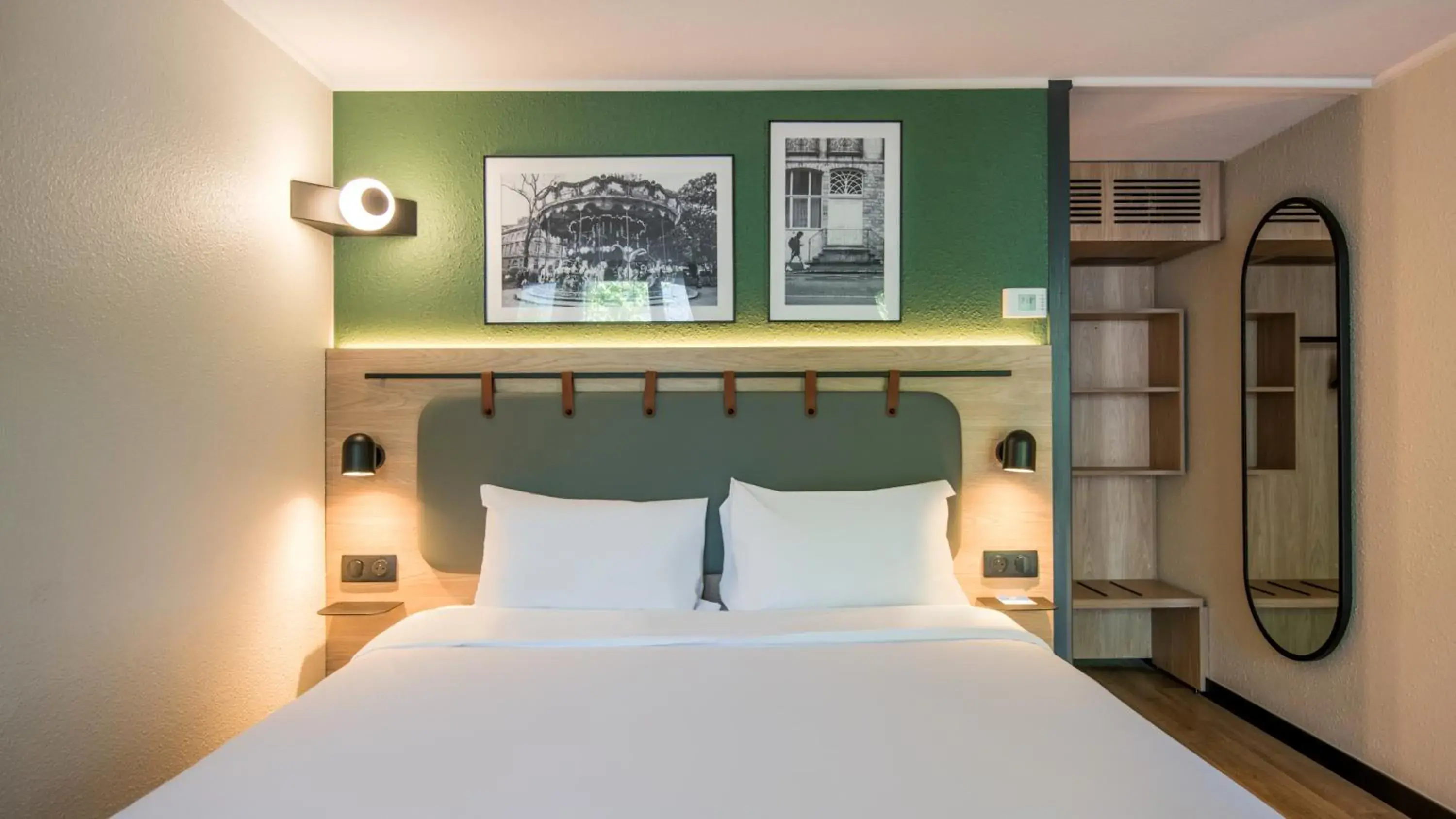 Bed in Campanile Colmar - Parc des Expositions Bed in Campanile Colmar - Parc des Expositions