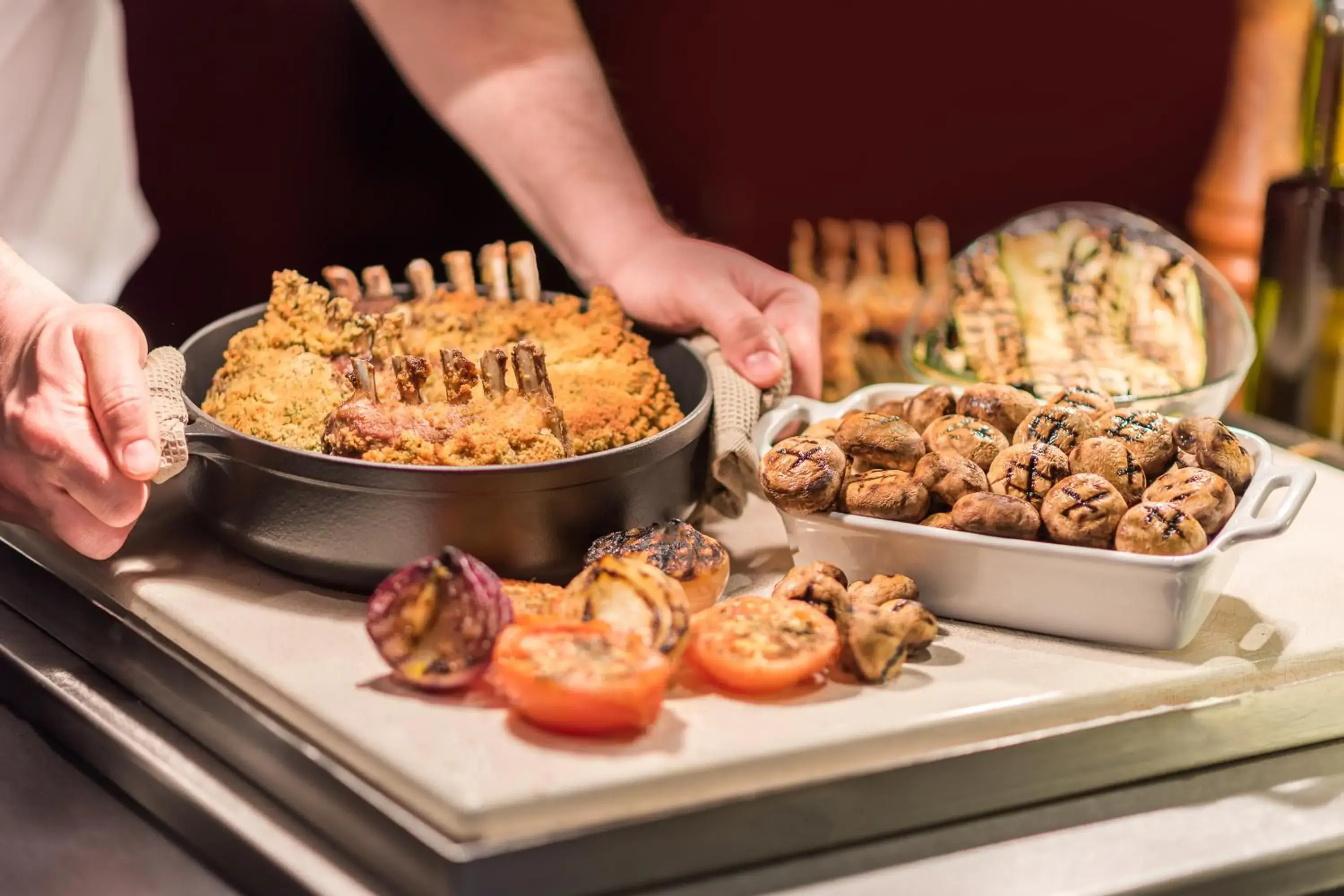 Food close-up in Campanile Colmar - Parc des Expositions Food close-up in Campanile Colmar - Parc des Expositions