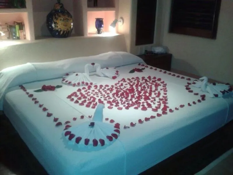 Decorative detail, Bed in Villa Carolina Boutique Hotel ADULTS ONLY