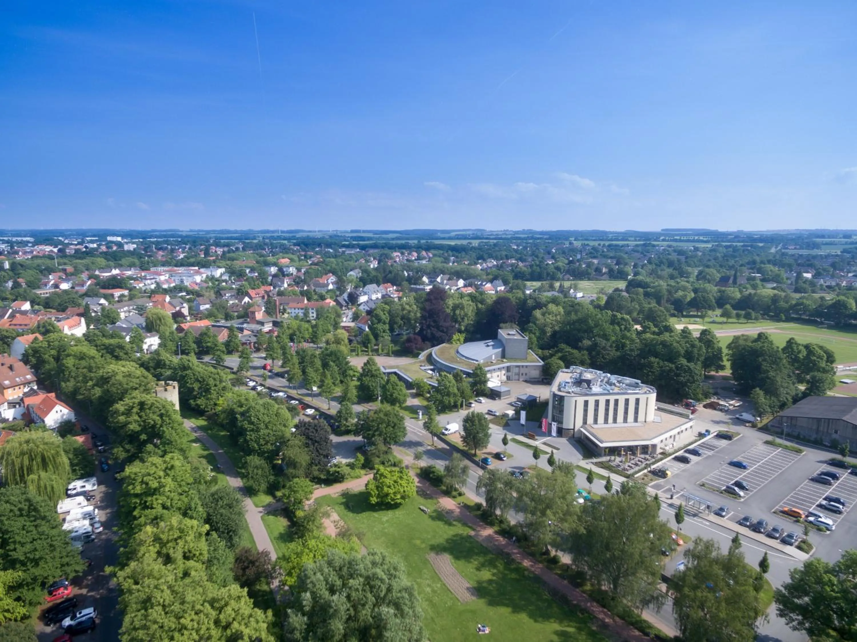 Bird's eye view in Hotel Susato