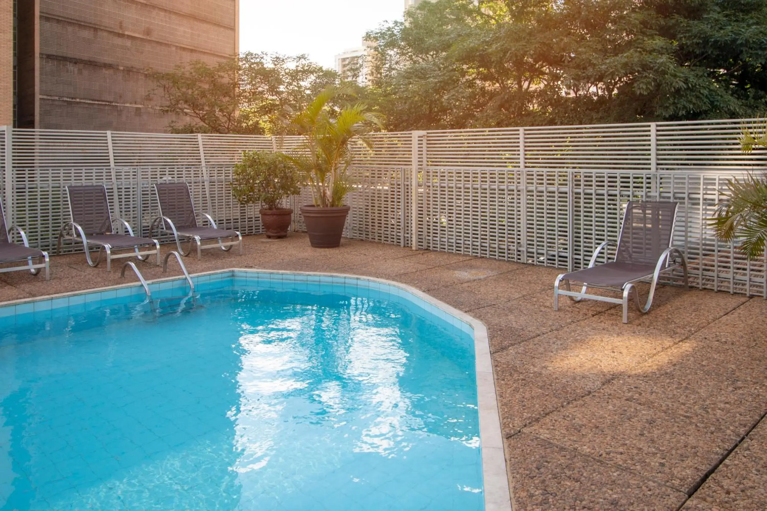 Swimming pool in Royal Center Hotel Lourdes Swimming pool in Royal Center Hotel Lourdes