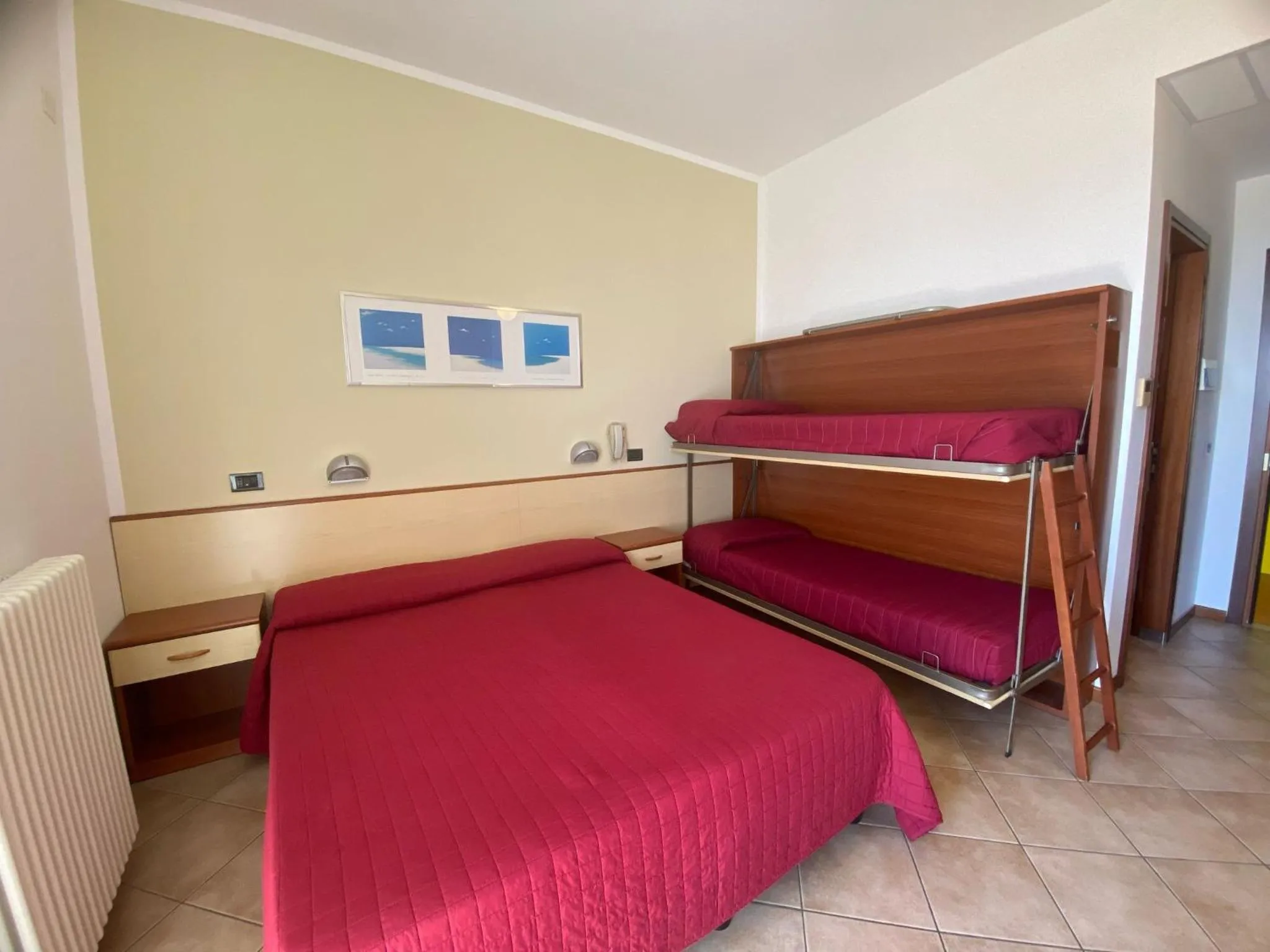 Bed in Hotel Brasilia