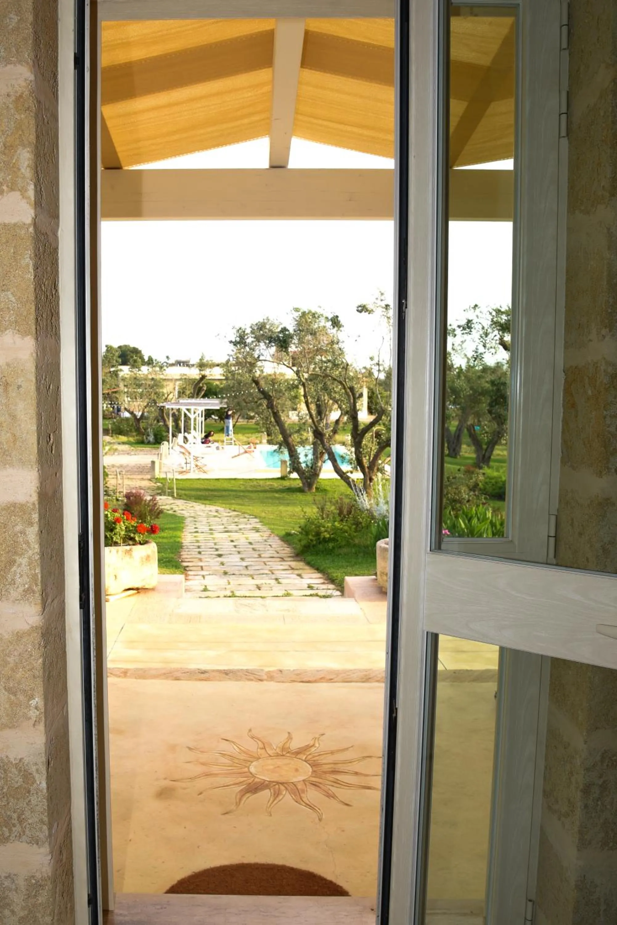 Garden view in Agriturismo Tenuta Calitre