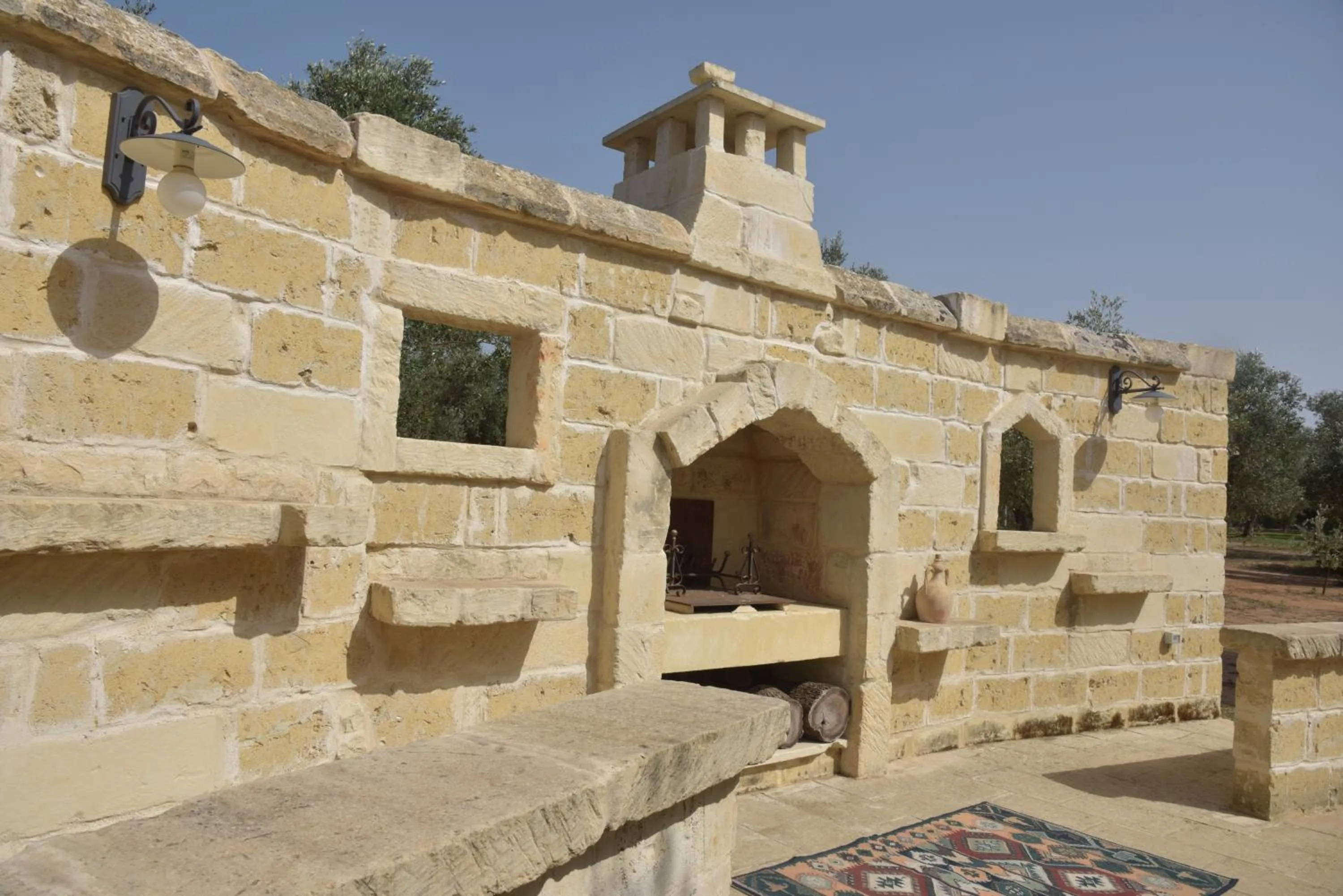 BBQ facilities in Agriturismo Tenuta Calitre