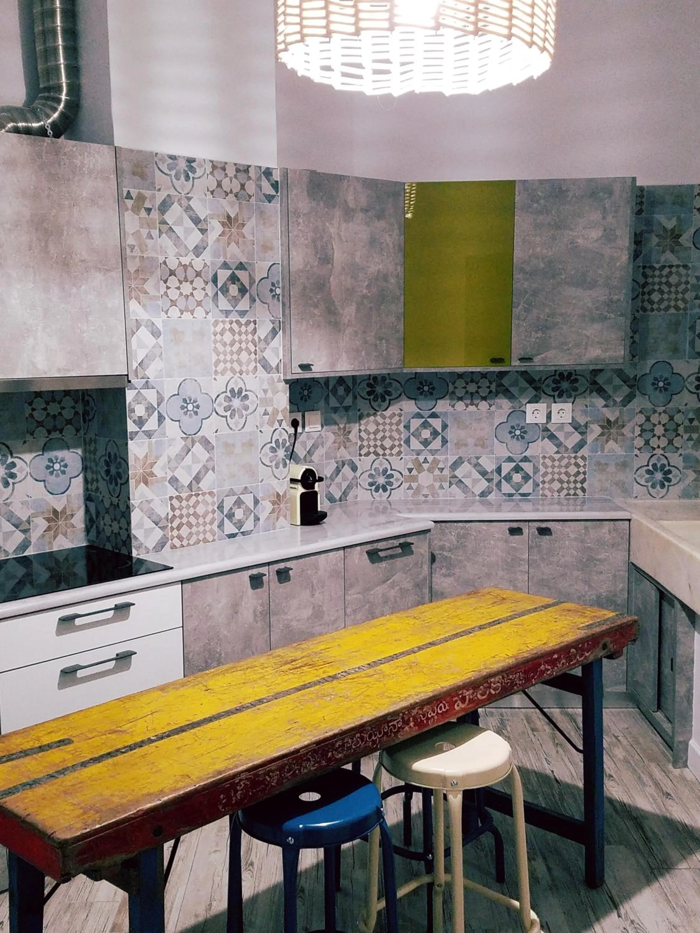 Kitchen or kitchenette in Kolonaki Deco Apartment
