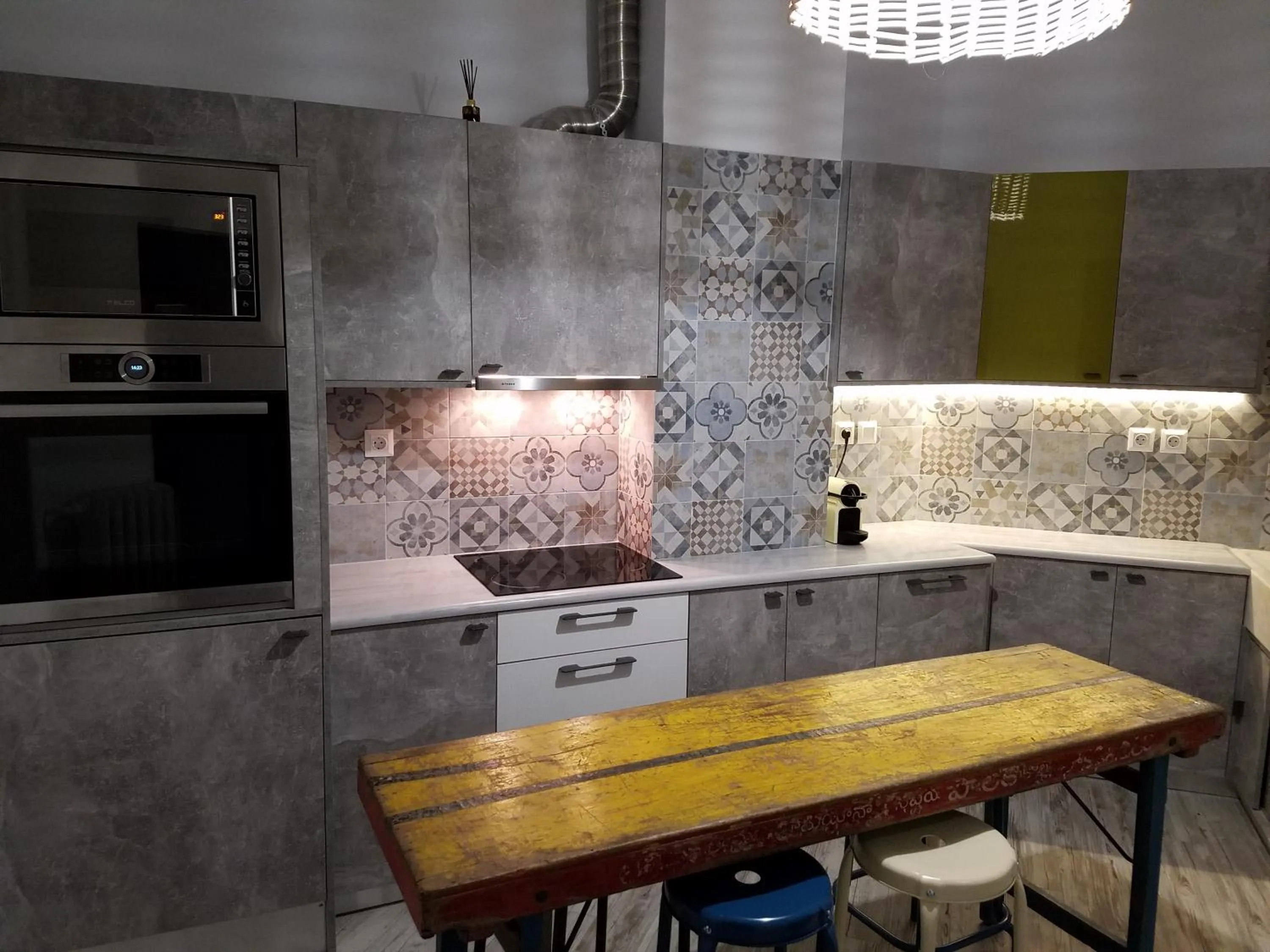 Kitchen or kitchenette in Kolonaki Deco Apartment