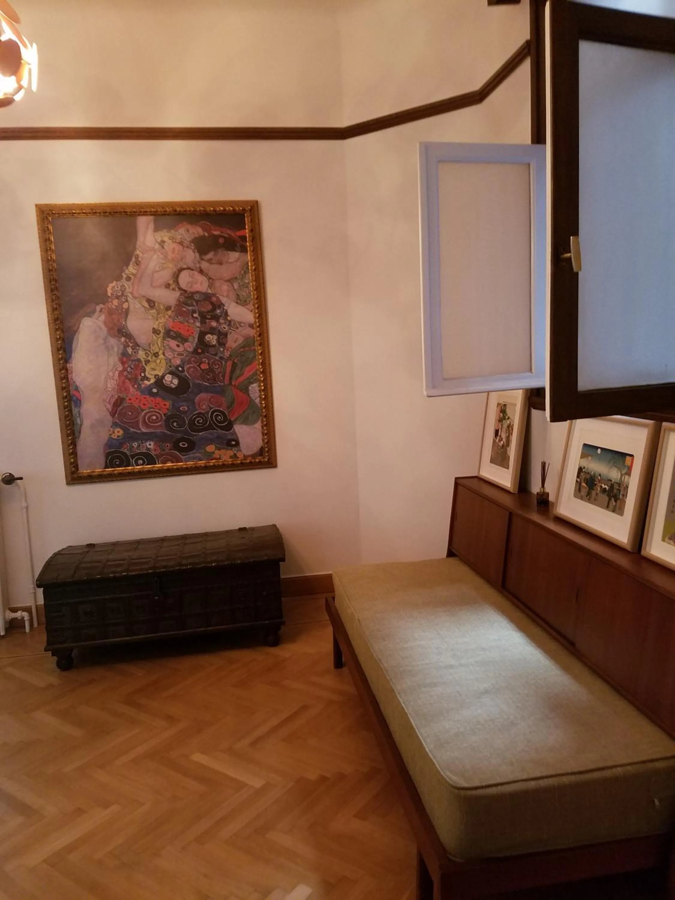 Living room in Kolonaki Deco Apartment