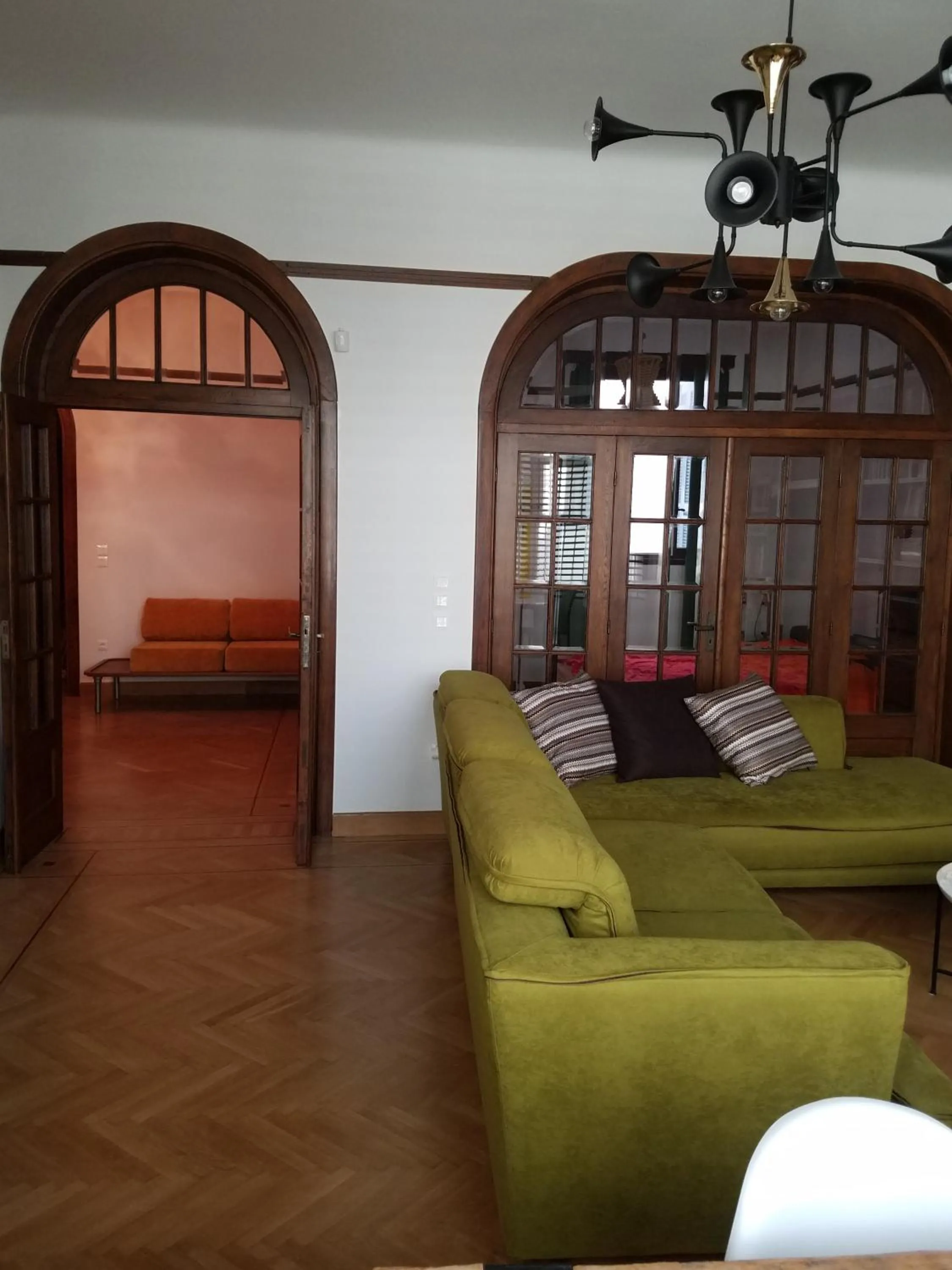 Living room in Kolonaki Deco Apartment