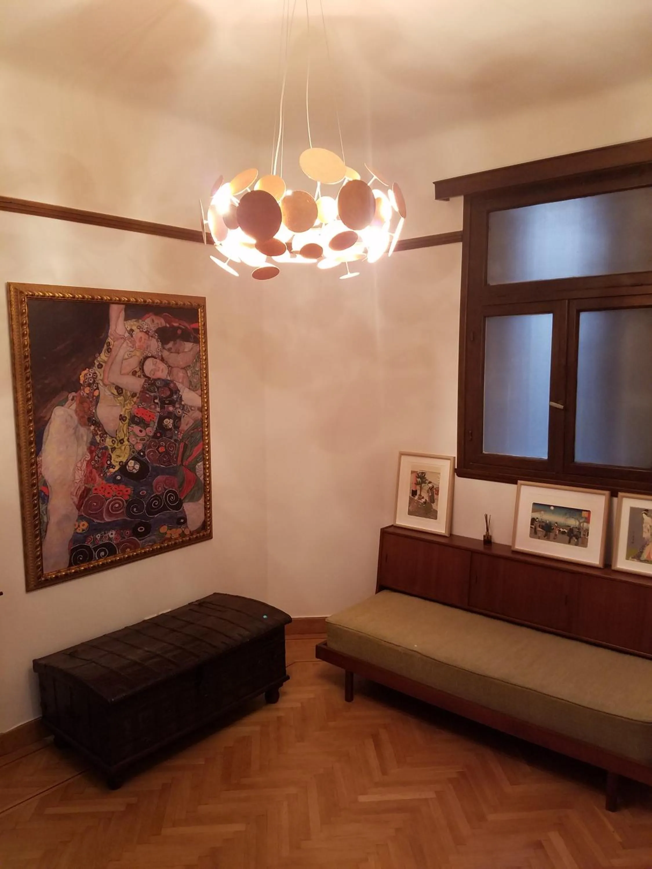 Living room in Kolonaki Deco Apartment