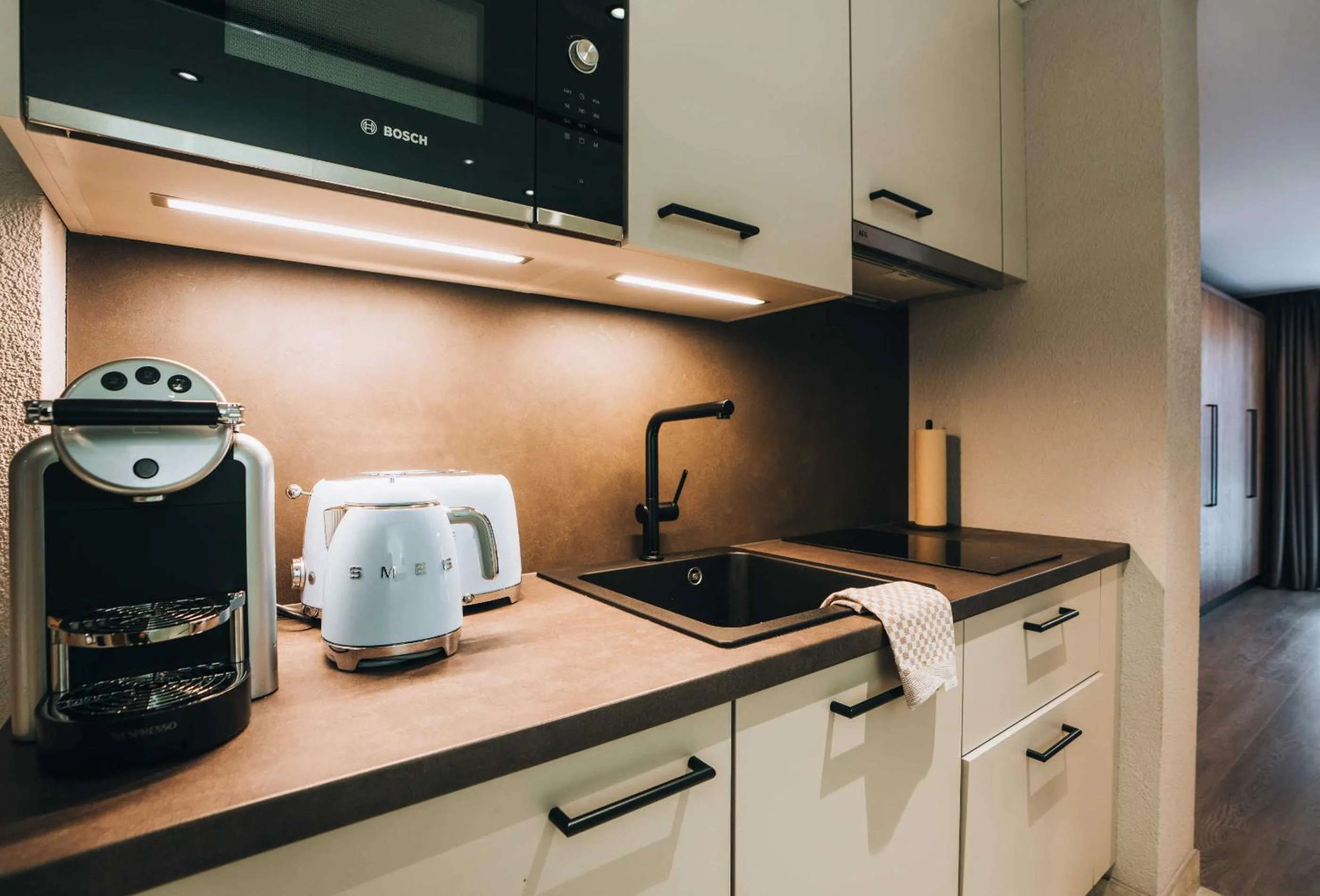 Coffee/tea facilities in Grünwald Resort Sölden