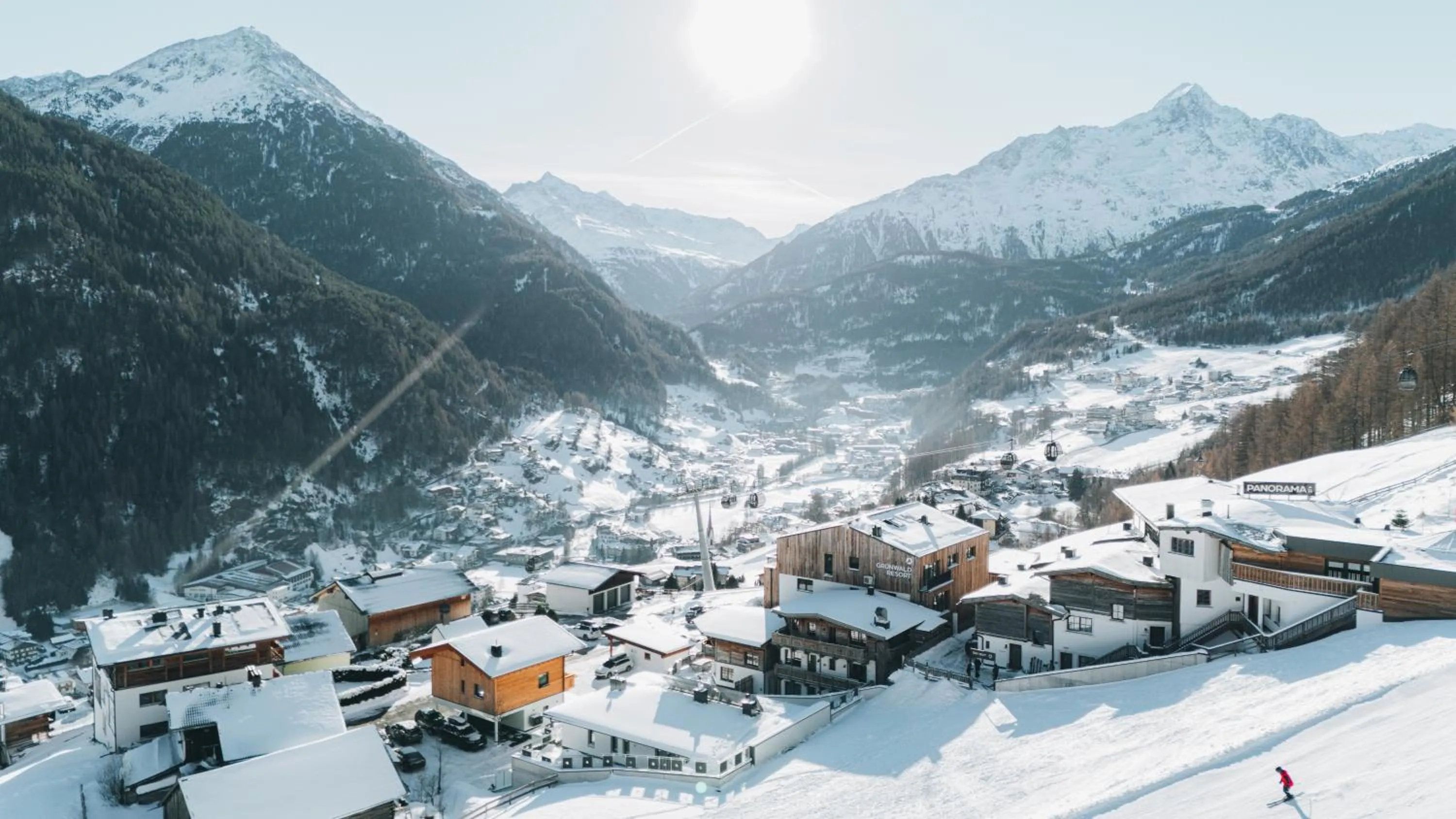 Property building in Grünwald Resort Sölden