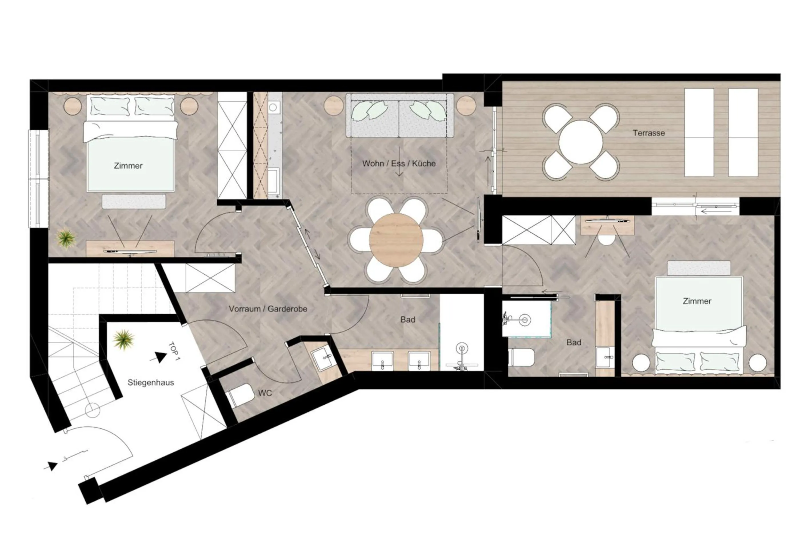 Photo of the whole room in Grünwald Resort Sölden