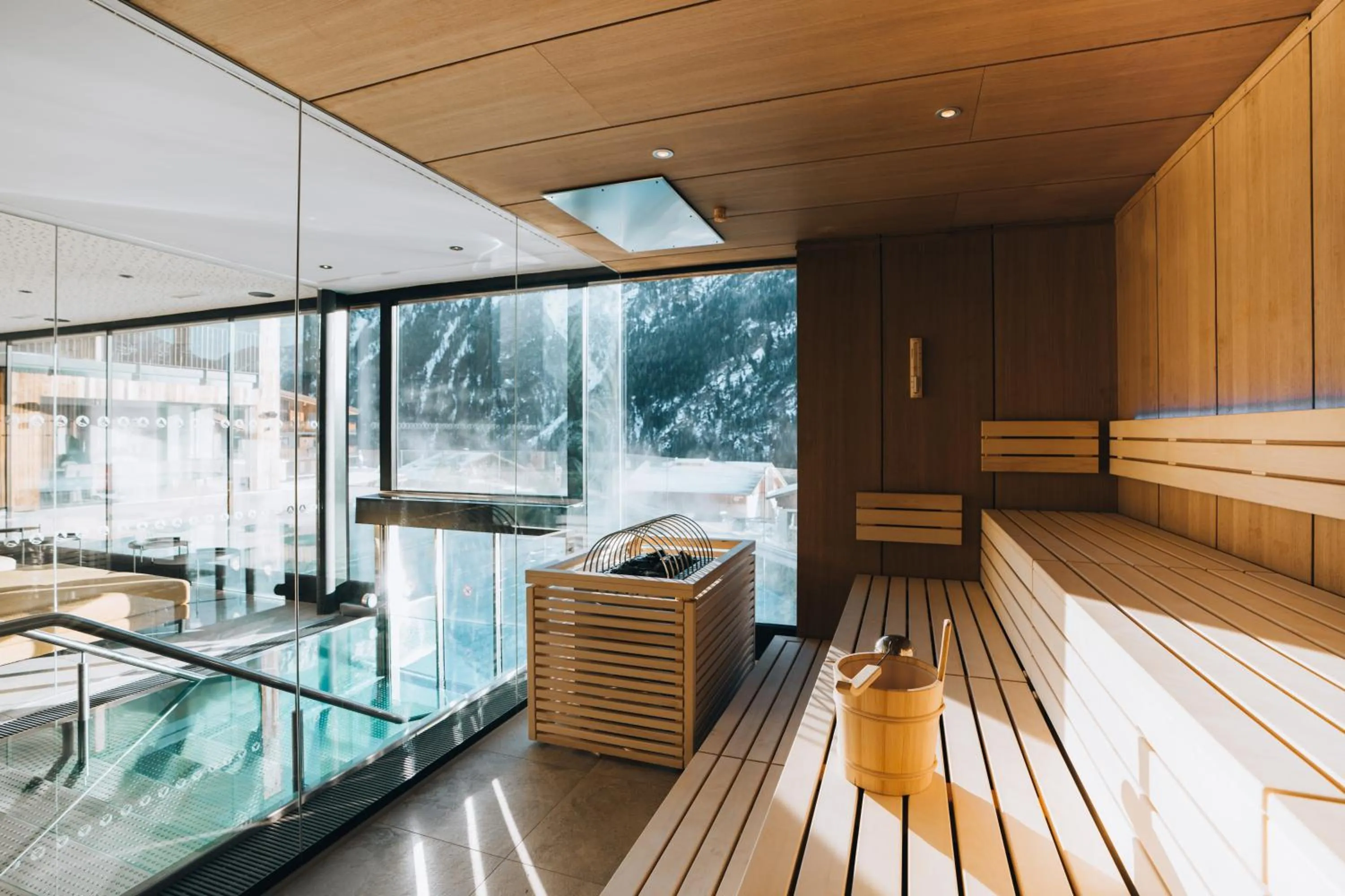 Sauna in Grünwald Resort Sölden