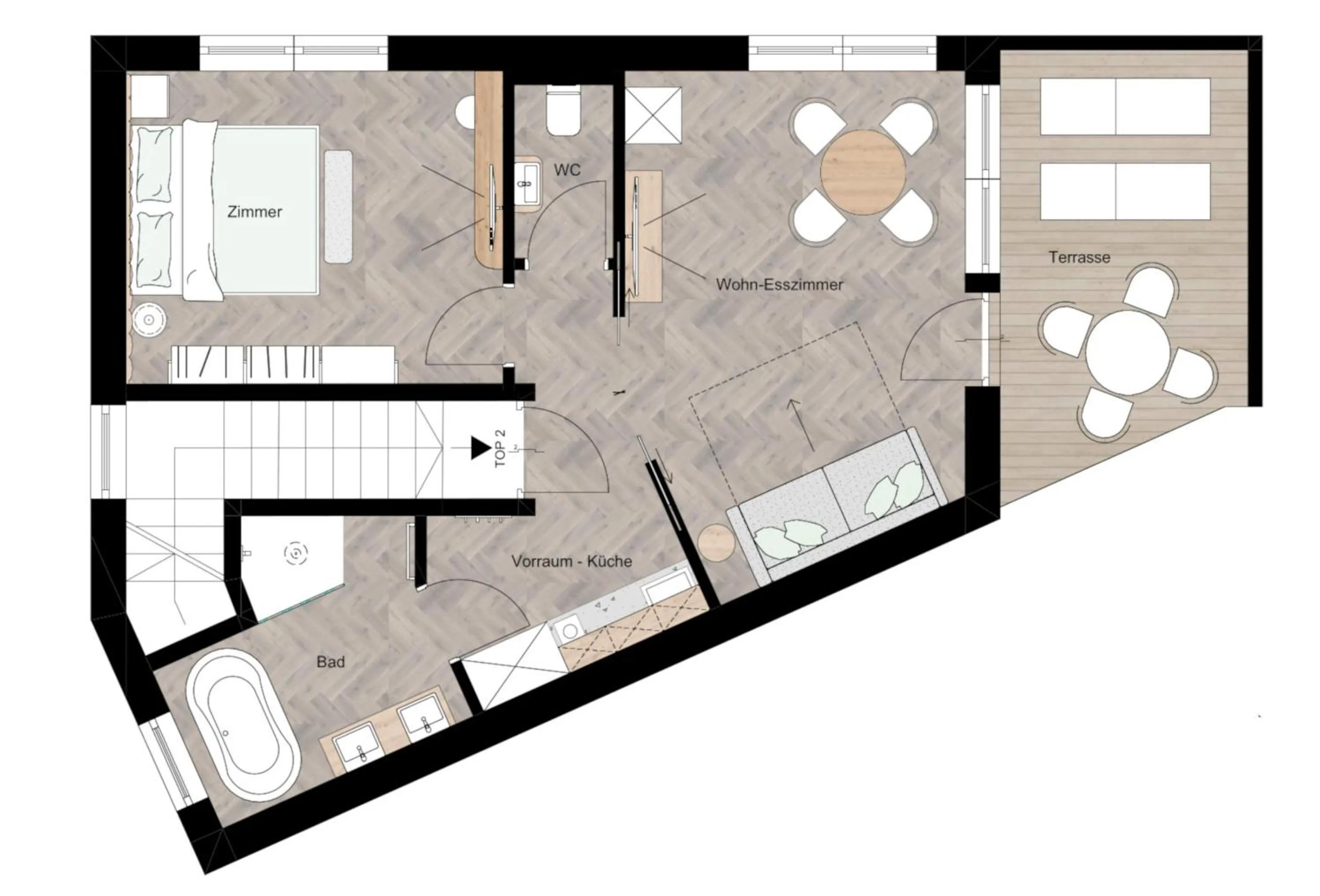 Photo of the whole room in Grünwald Resort Sölden