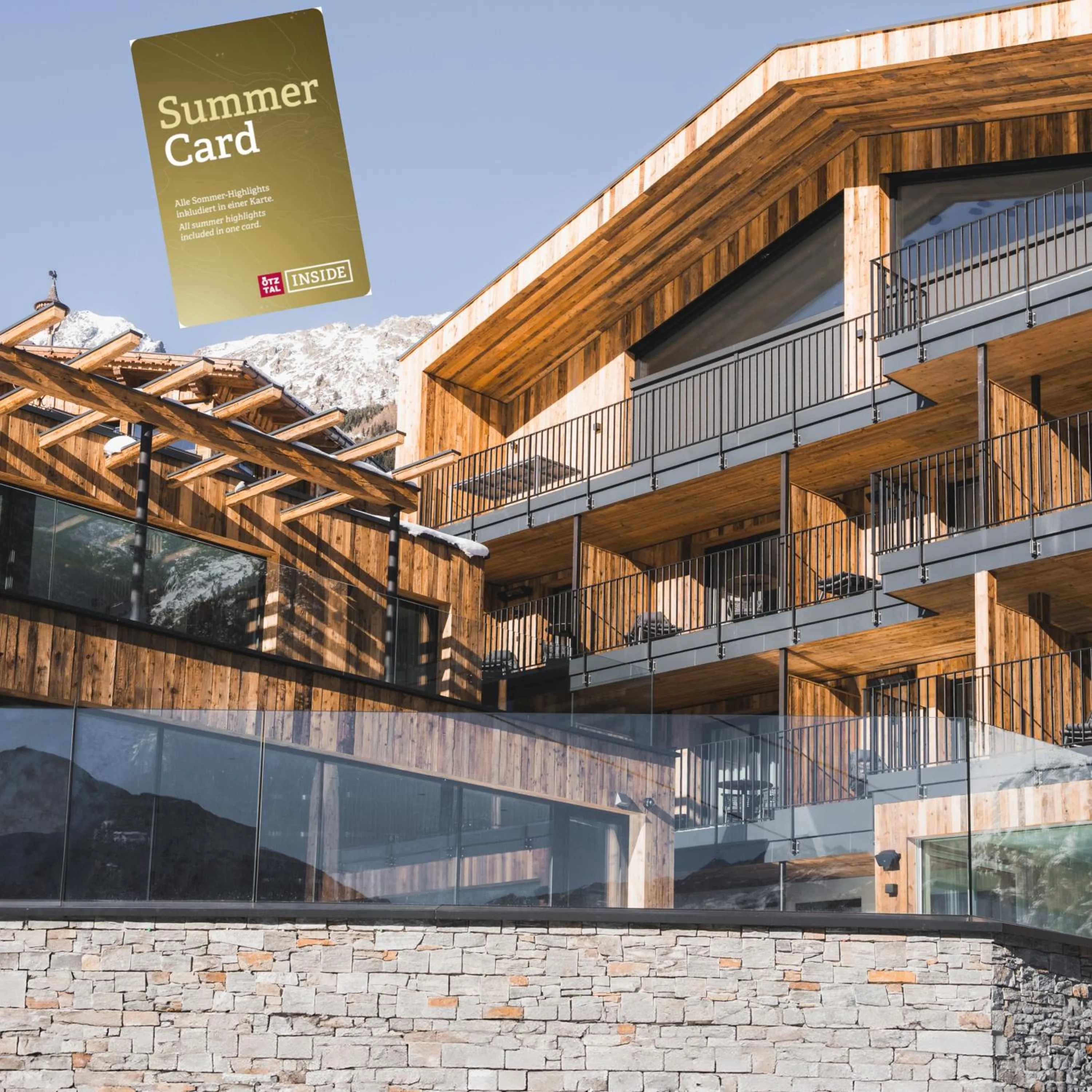 Property building in Grünwald Resort Sölden