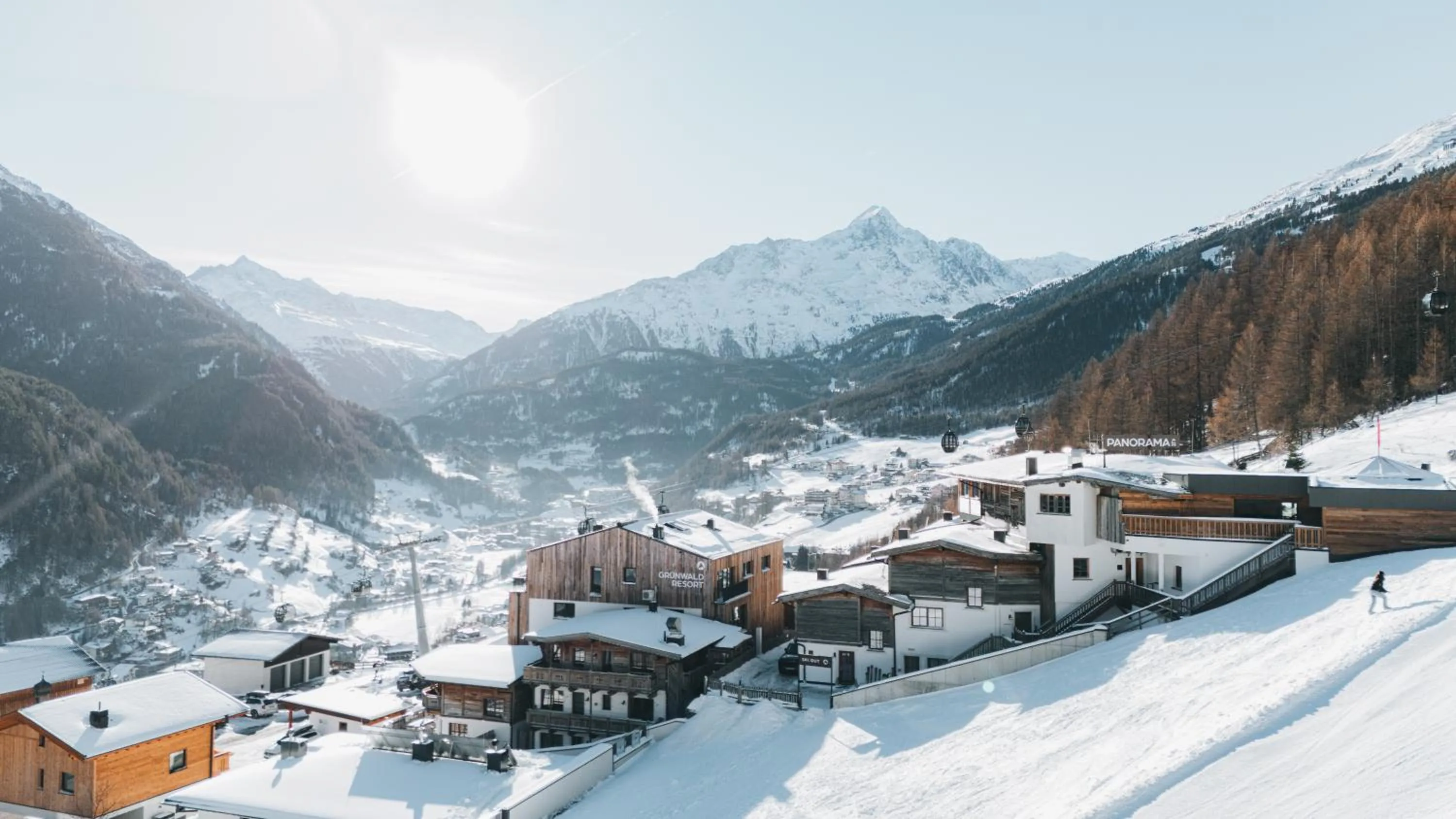 Property building in Grünwald Resort Sölden