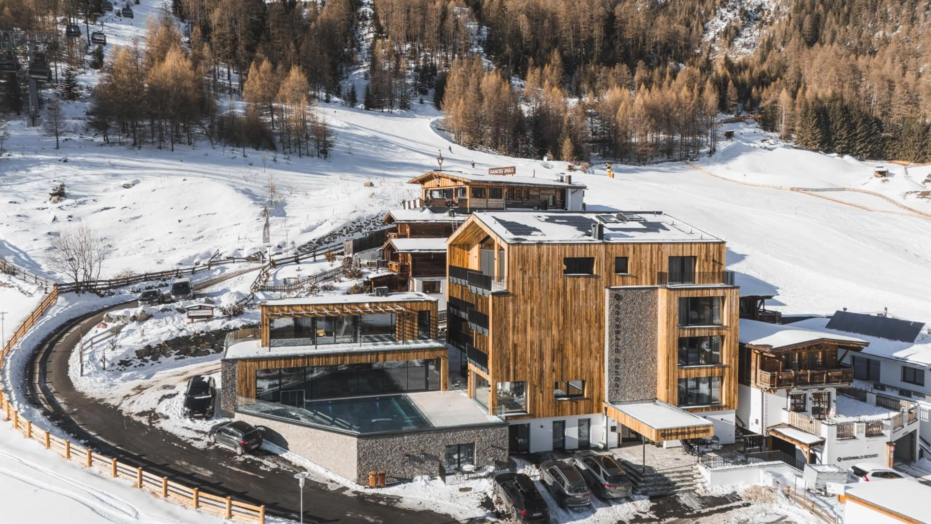 Property building in Grünwald Resort Sölden