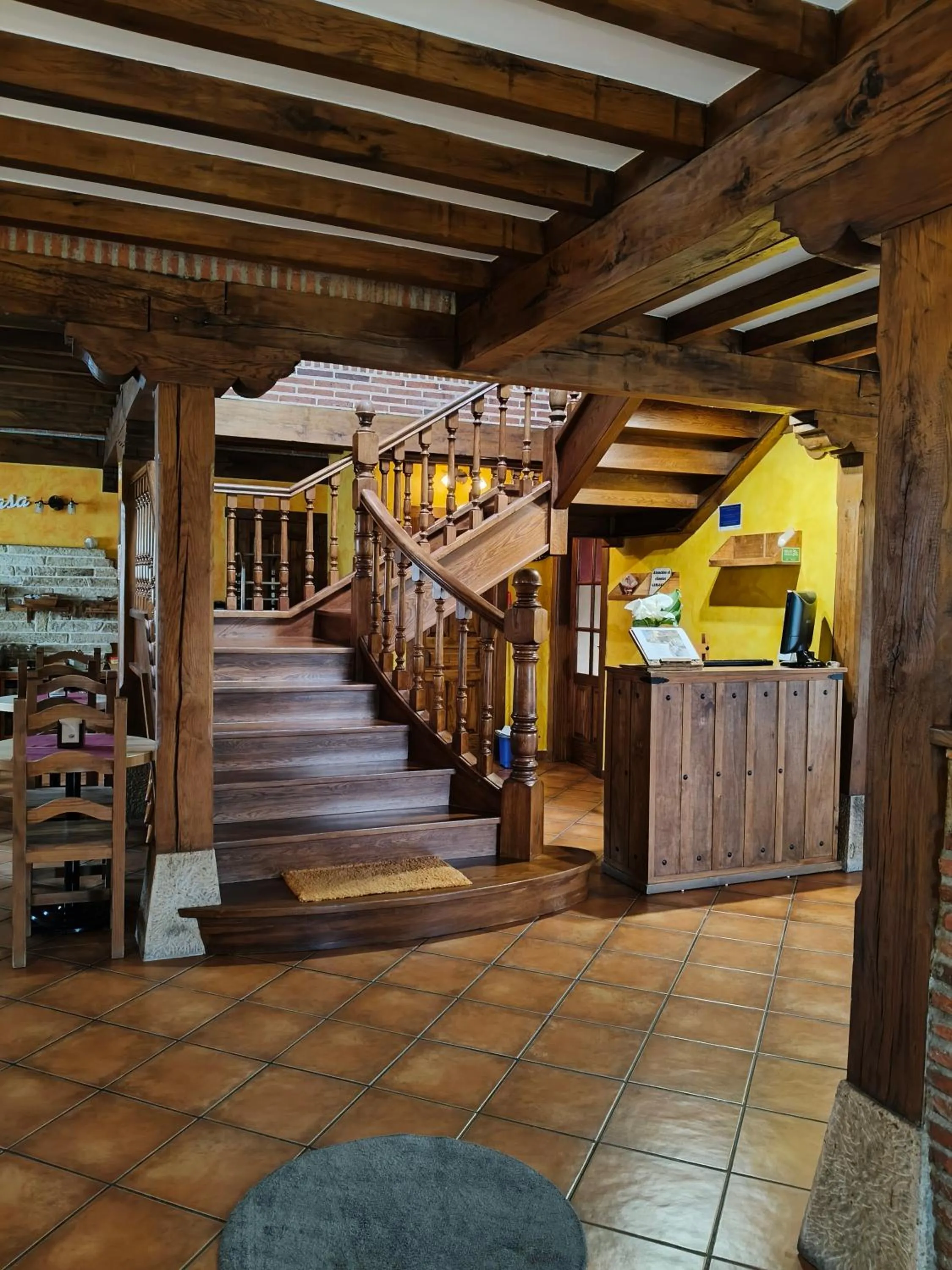 Lobby or reception in Posada La Fabula