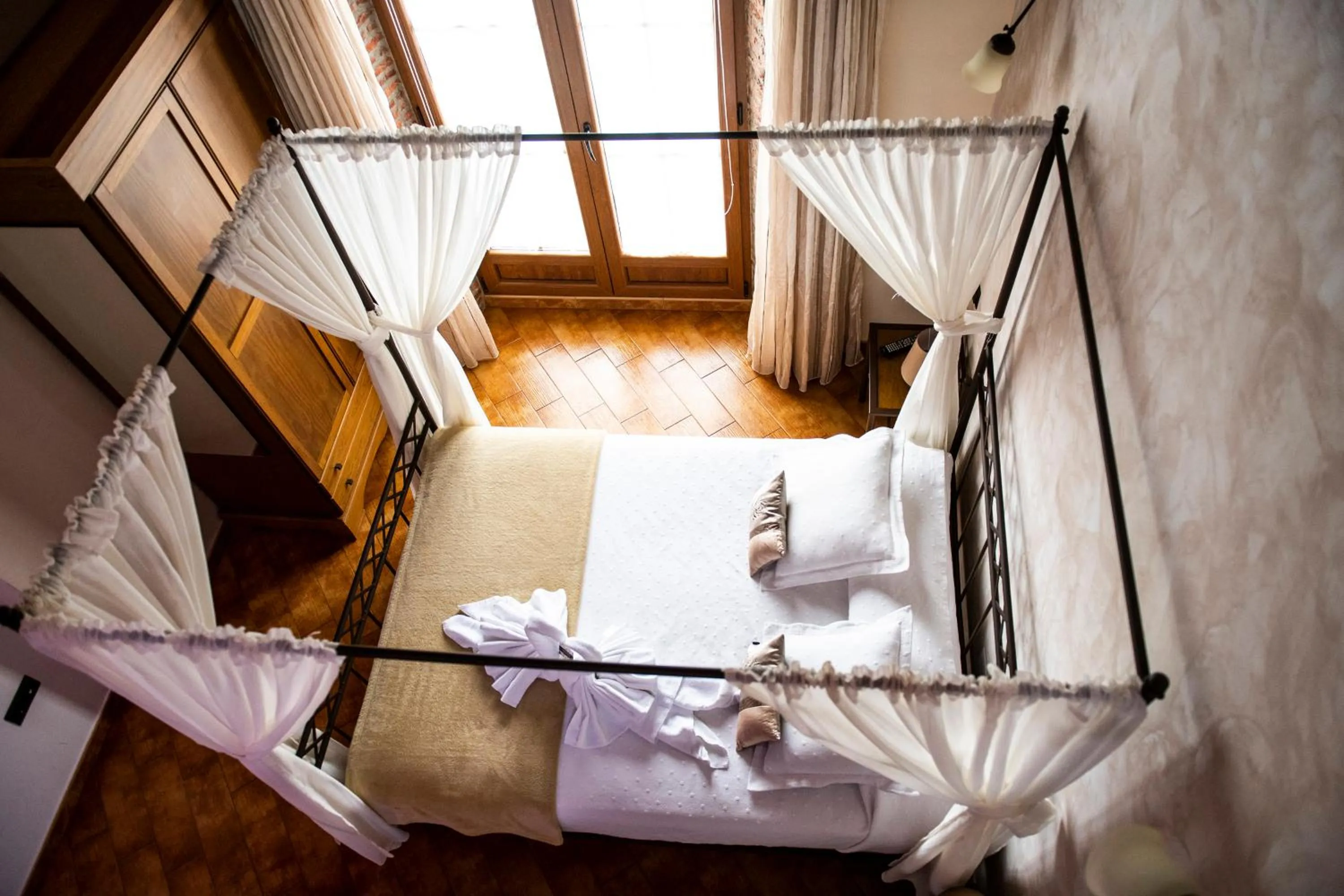 Bed in Posada La Fabula