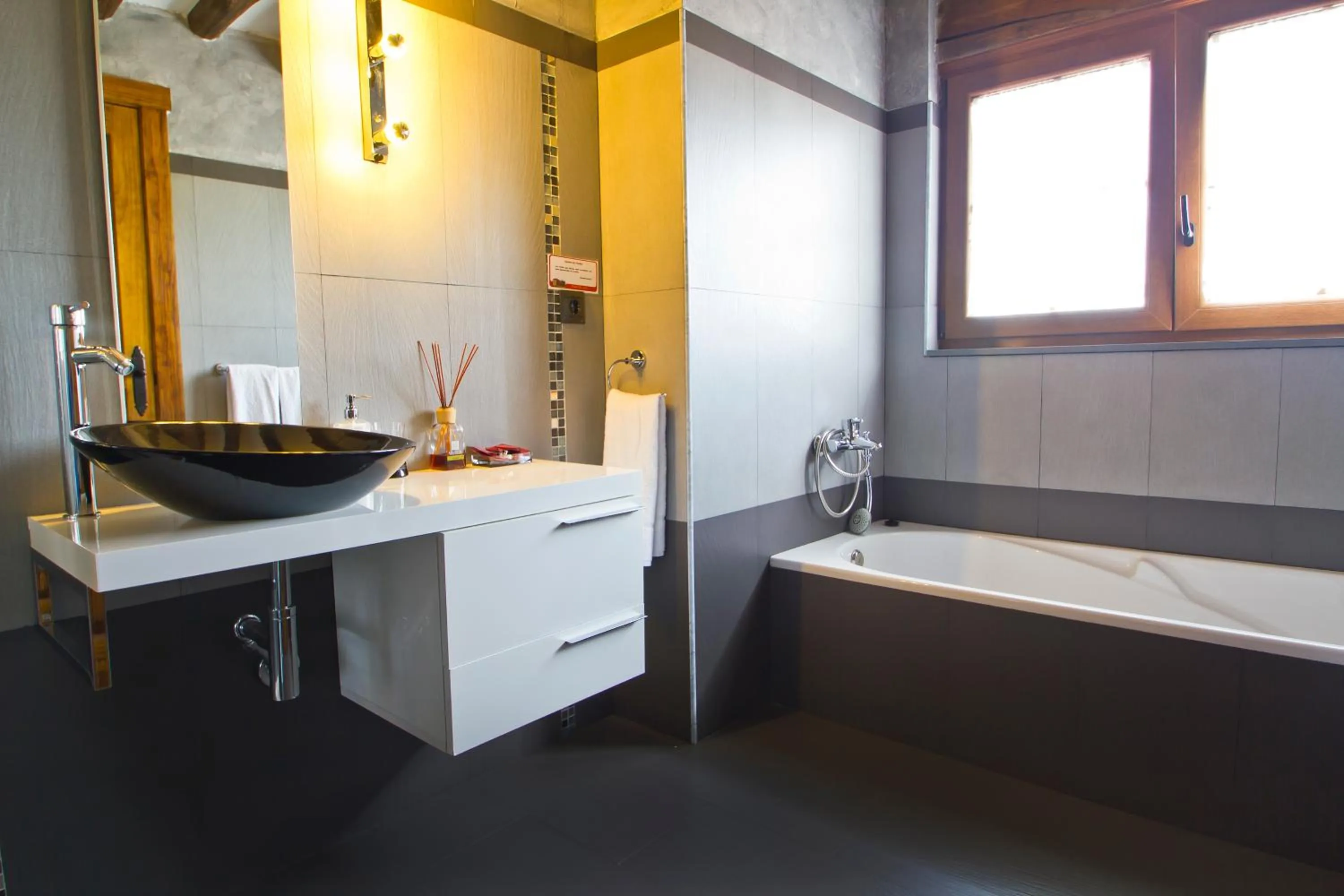 Bathroom in Posada La Fabula