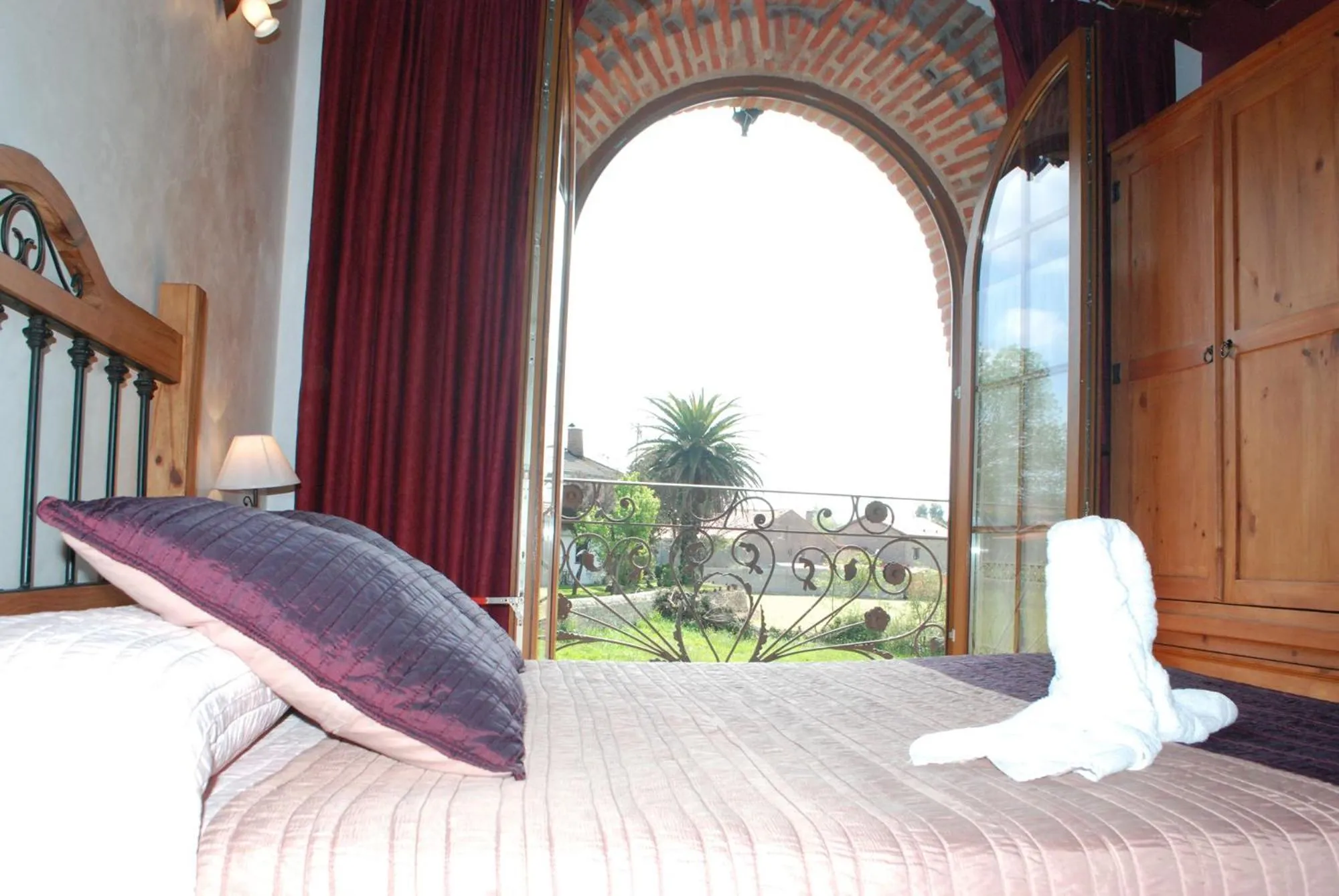 Bedroom in Posada La Fabula