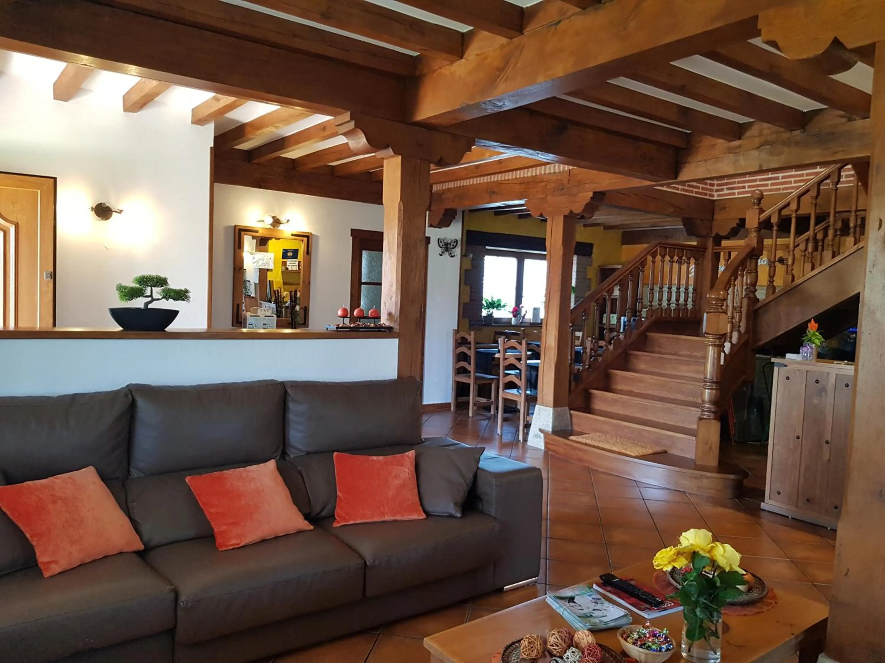 Living room in Posada La Fabula