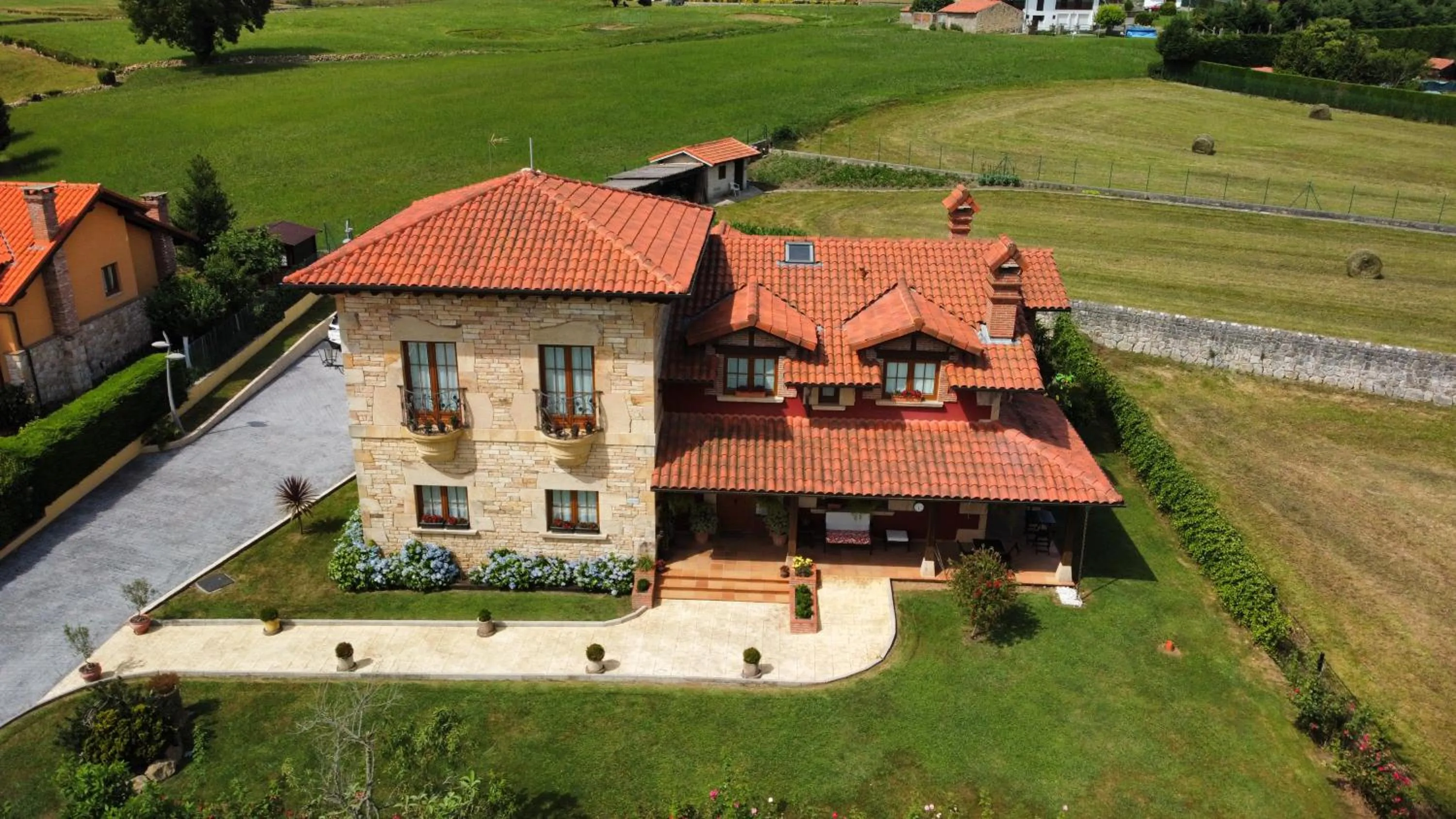 Bird's eye view in Posada La Fabula