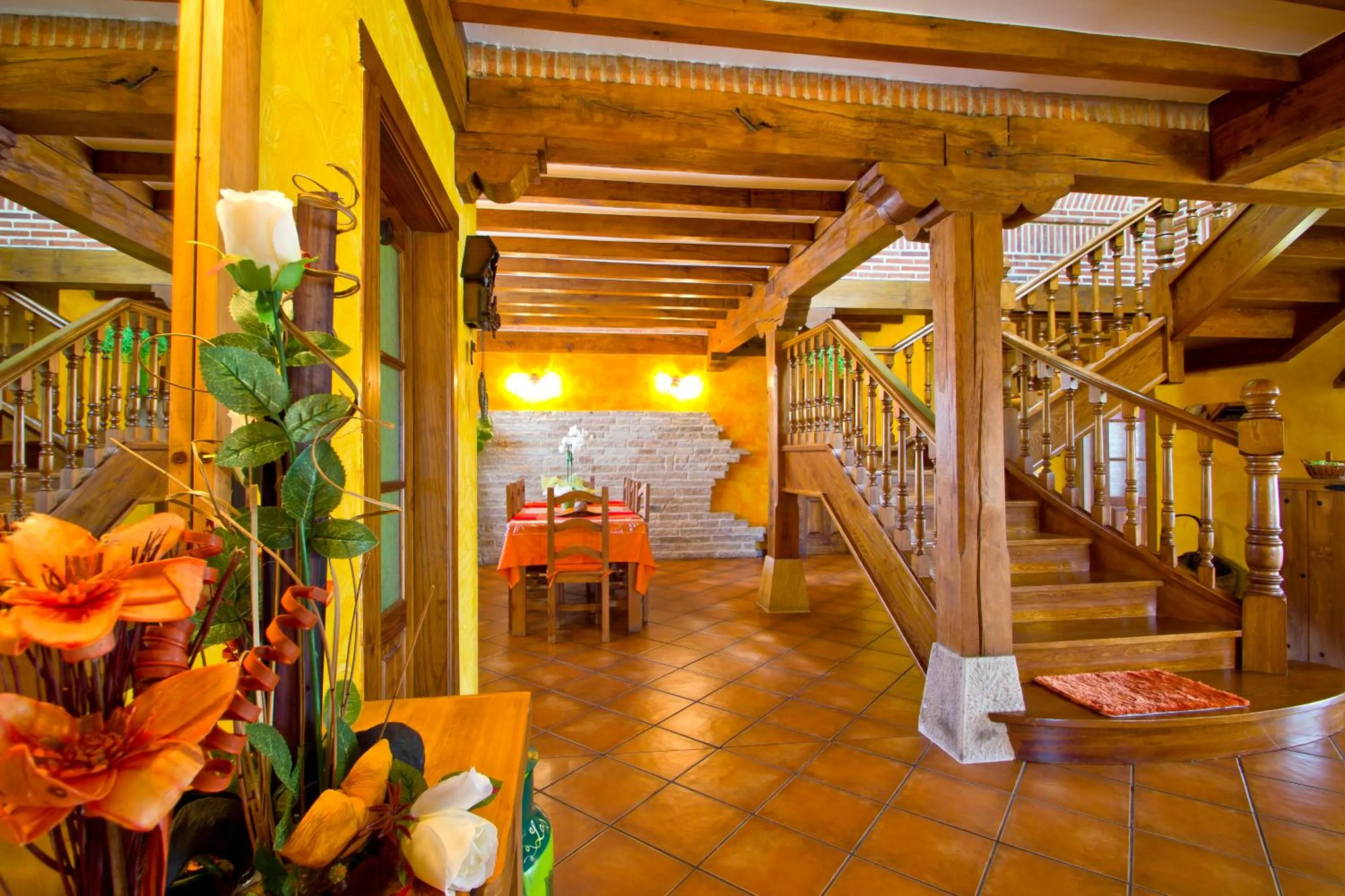 Dining area in Posada La Fabula