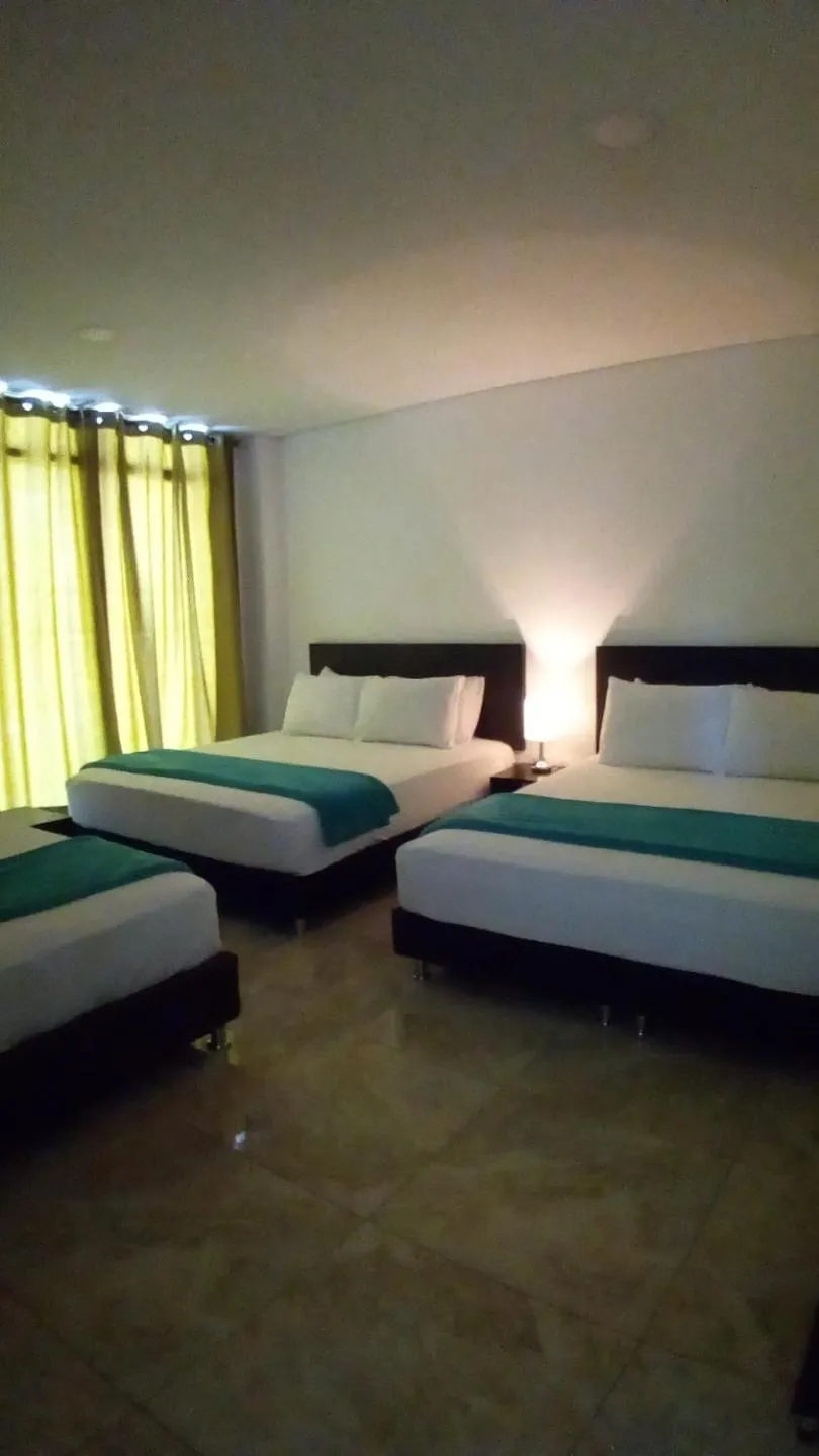 Bedroom, Bed in Hotel La Mar Cartagena
