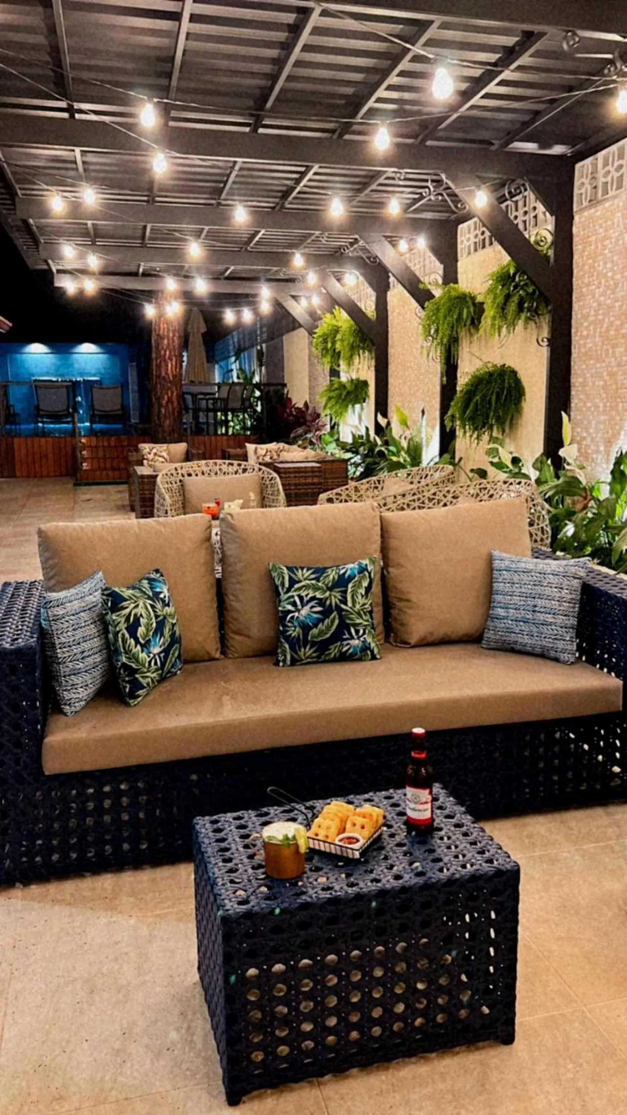 Living room in Hotel Aromas de Penedo