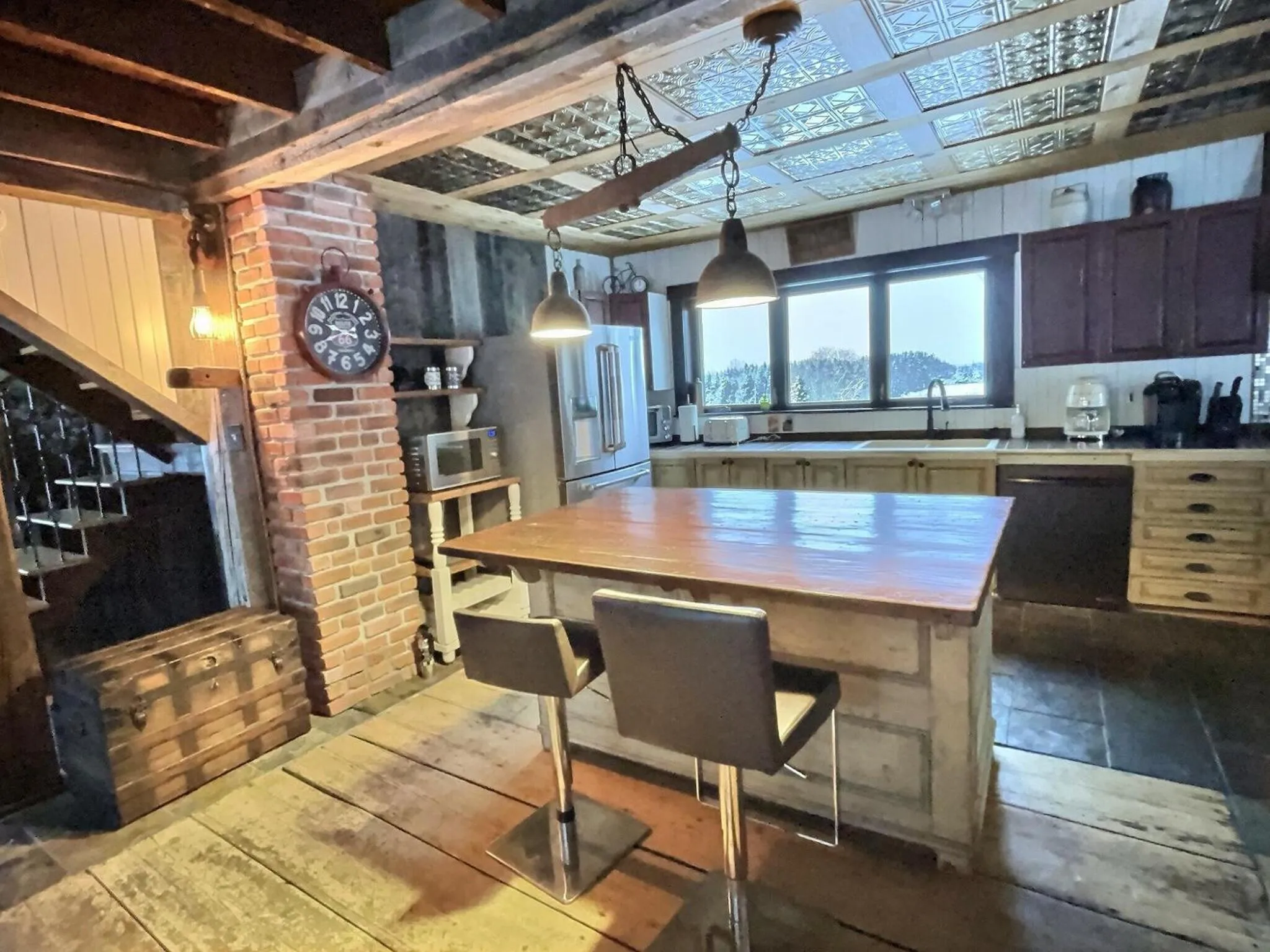 Maison du Mont-Mégantic spa à l'année