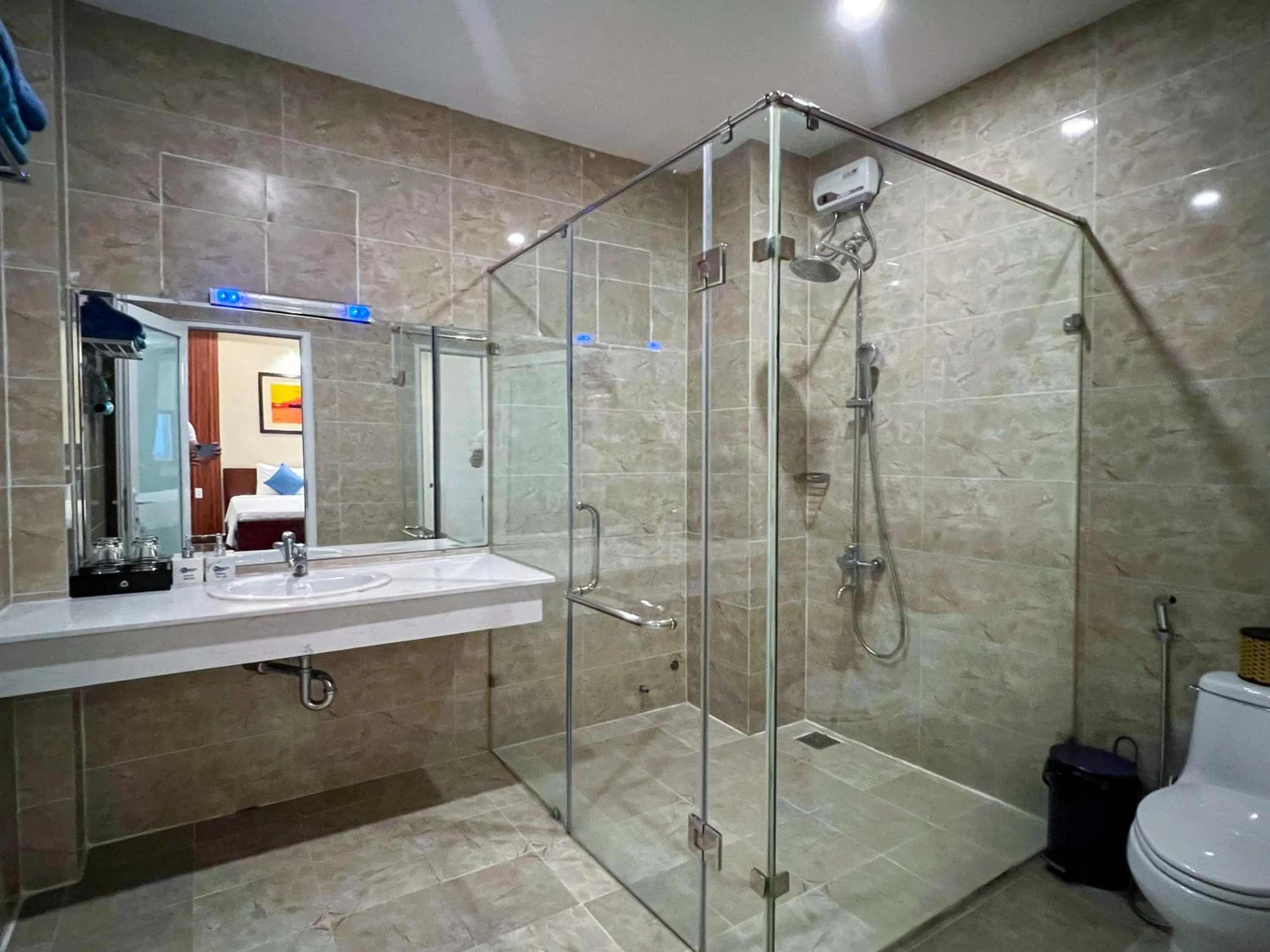 Shower in Brenta Phu Quoc Hotel