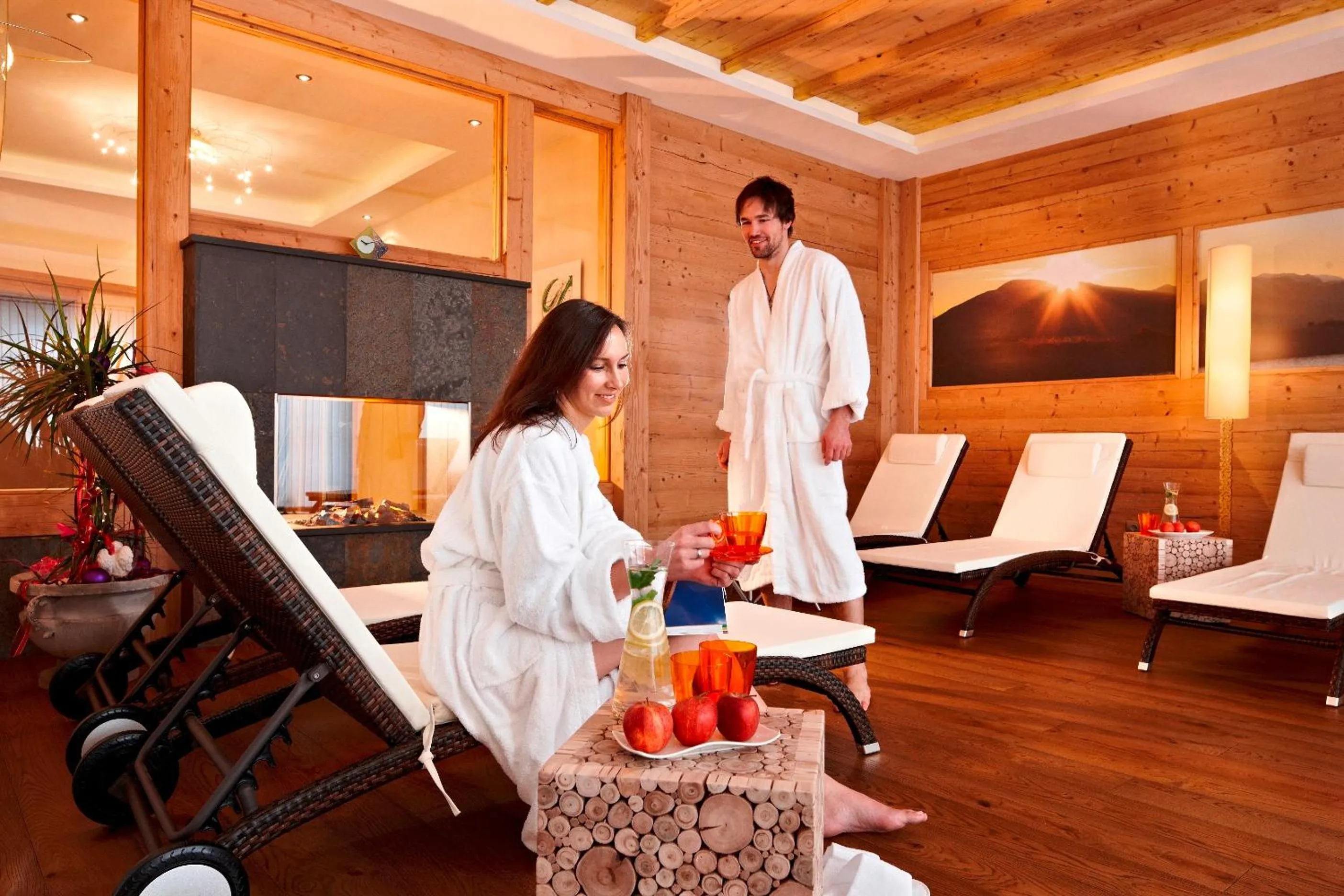 Spa and wellness centre/facilities in Biohotel Castello Königsleiten