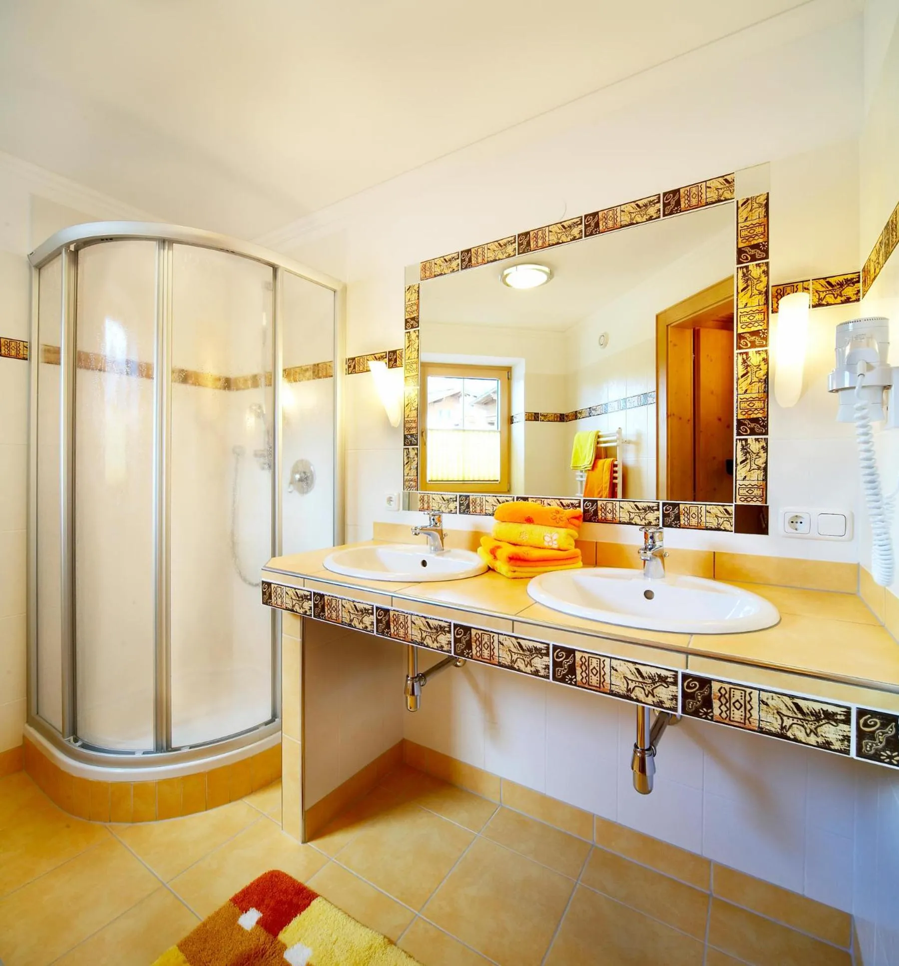 Bathroom in Biohotel Castello Königsleiten