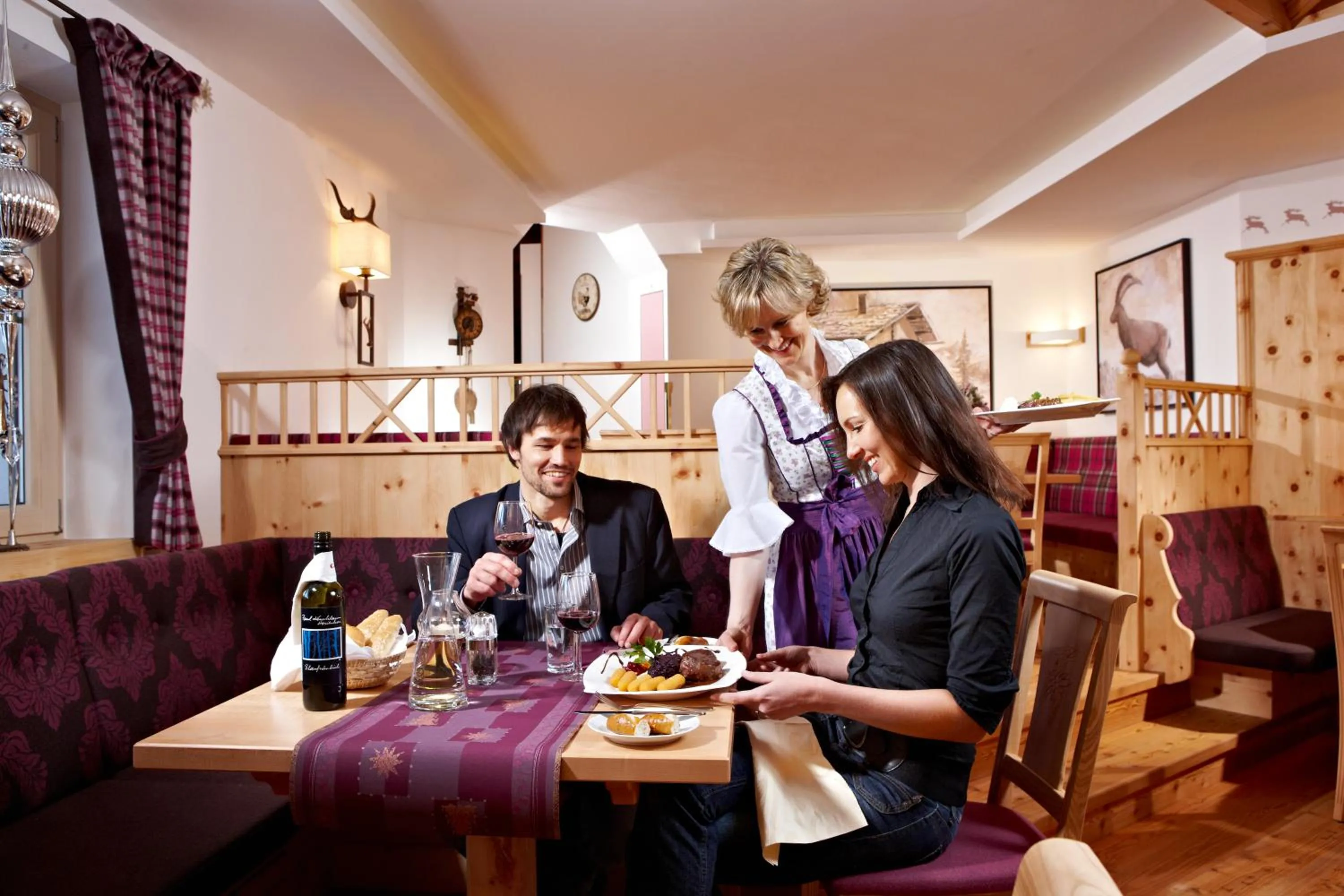 Restaurant/places to eat in Biohotel Castello Königsleiten