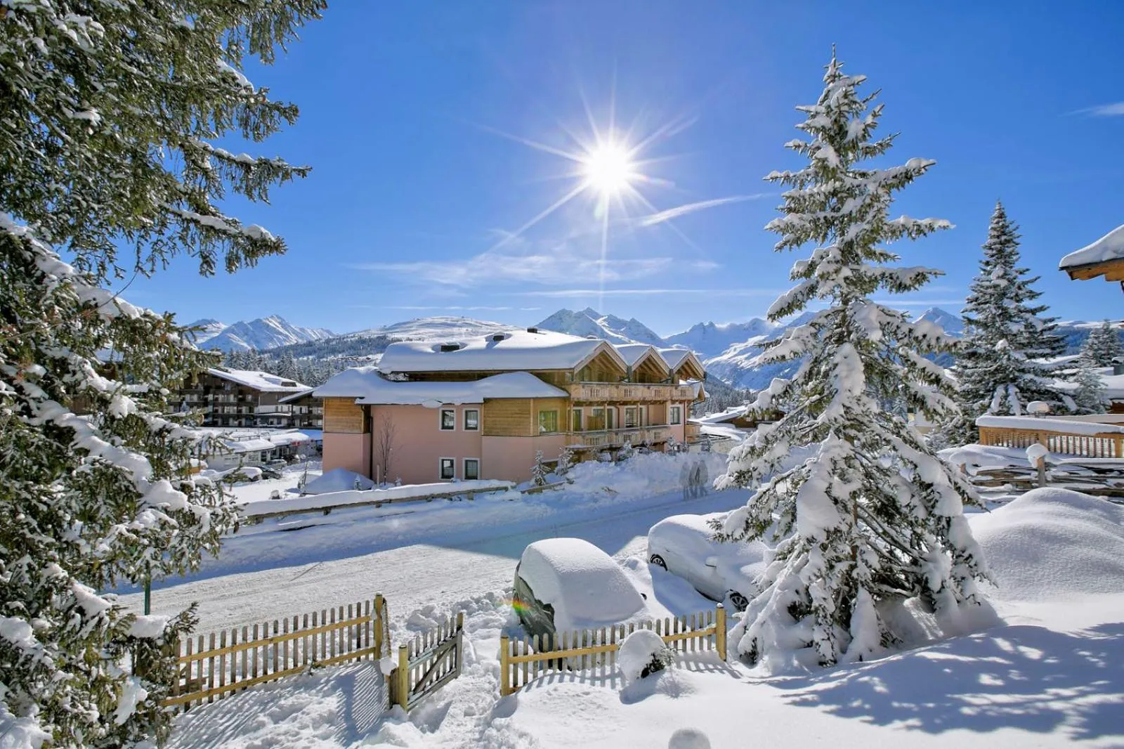 Property building in Biohotel Castello Königsleiten