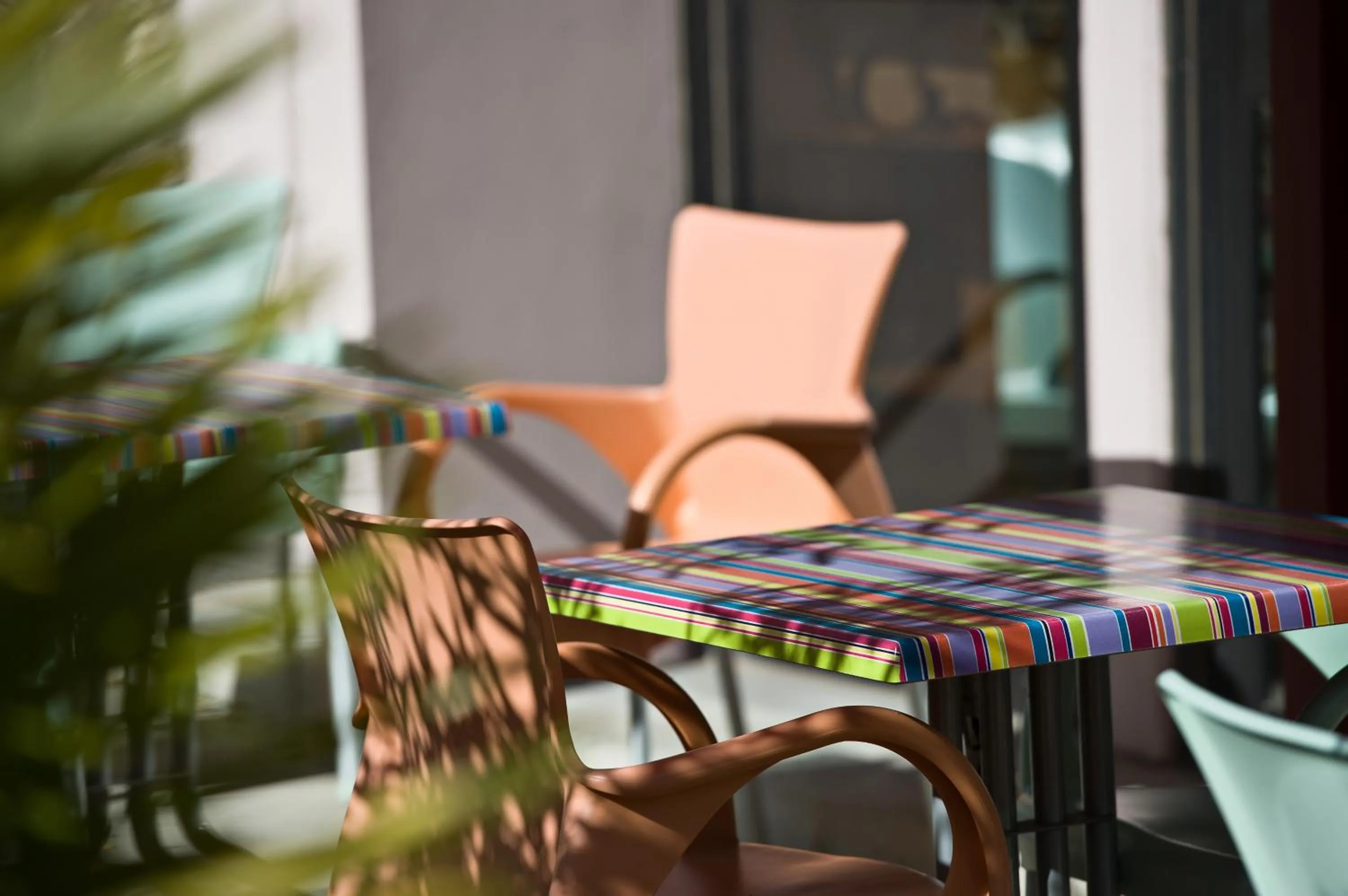 Balcony/Terrace in The Originals Boutique, Hôtel Montélimar