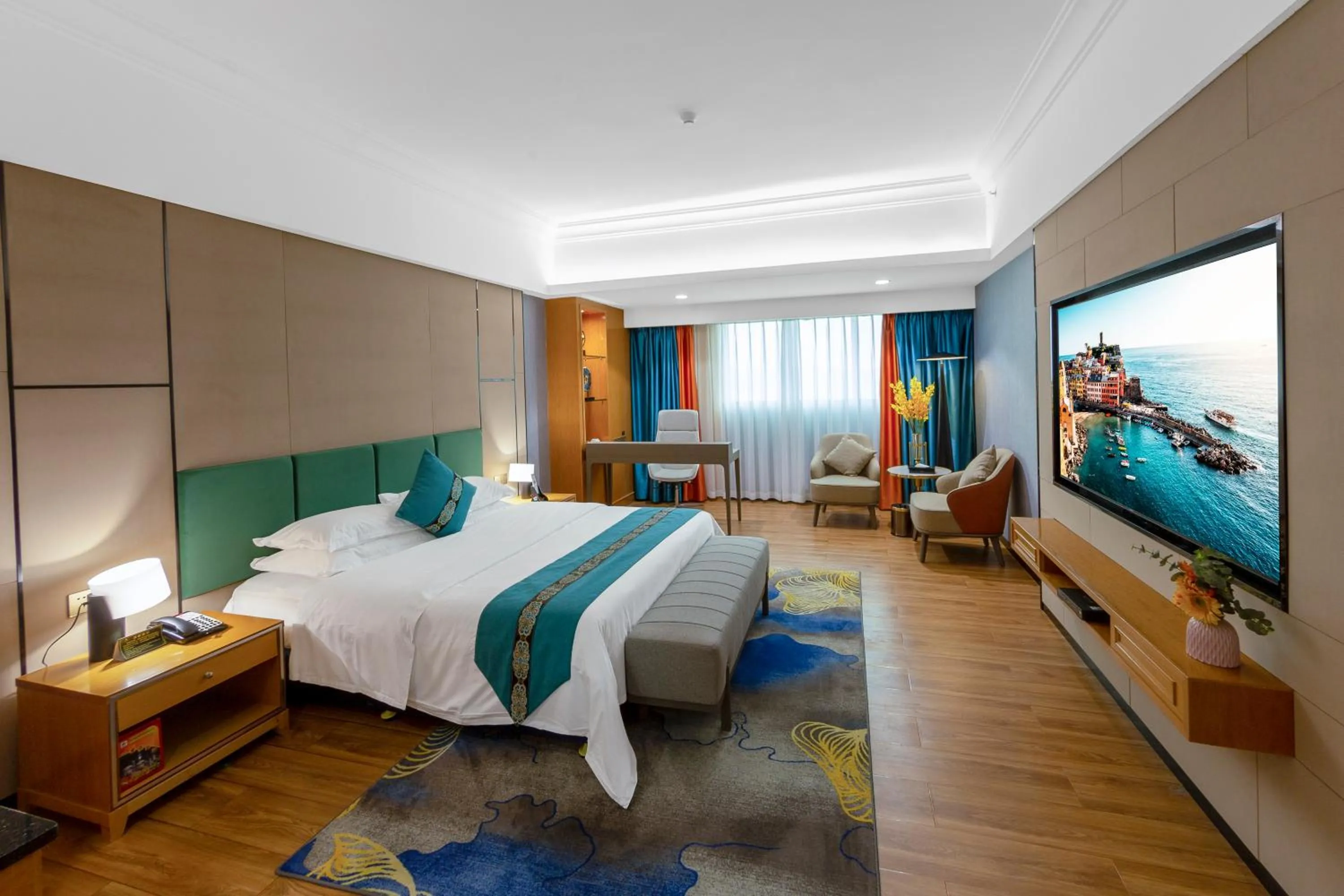 Bed in Gladden Hotel Jiangmen