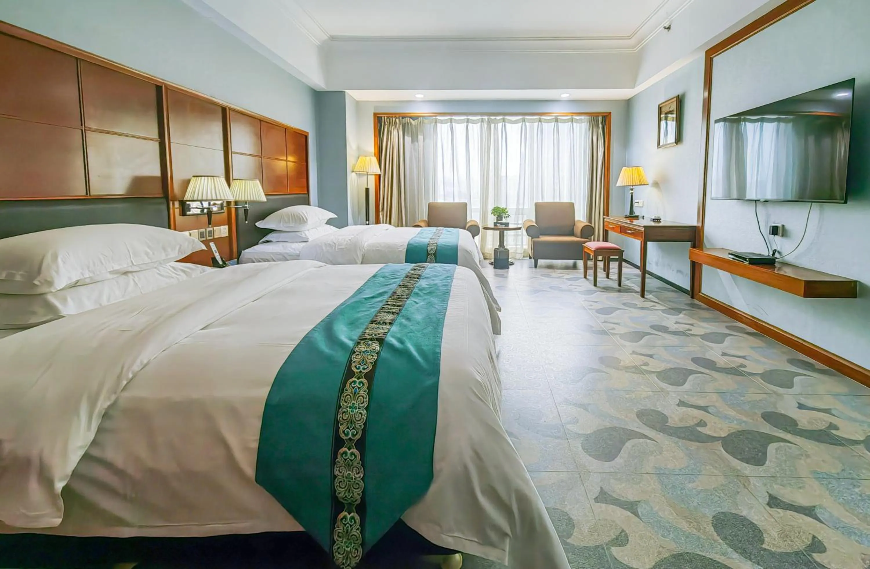Bed in Gladden Hotel Jiangmen