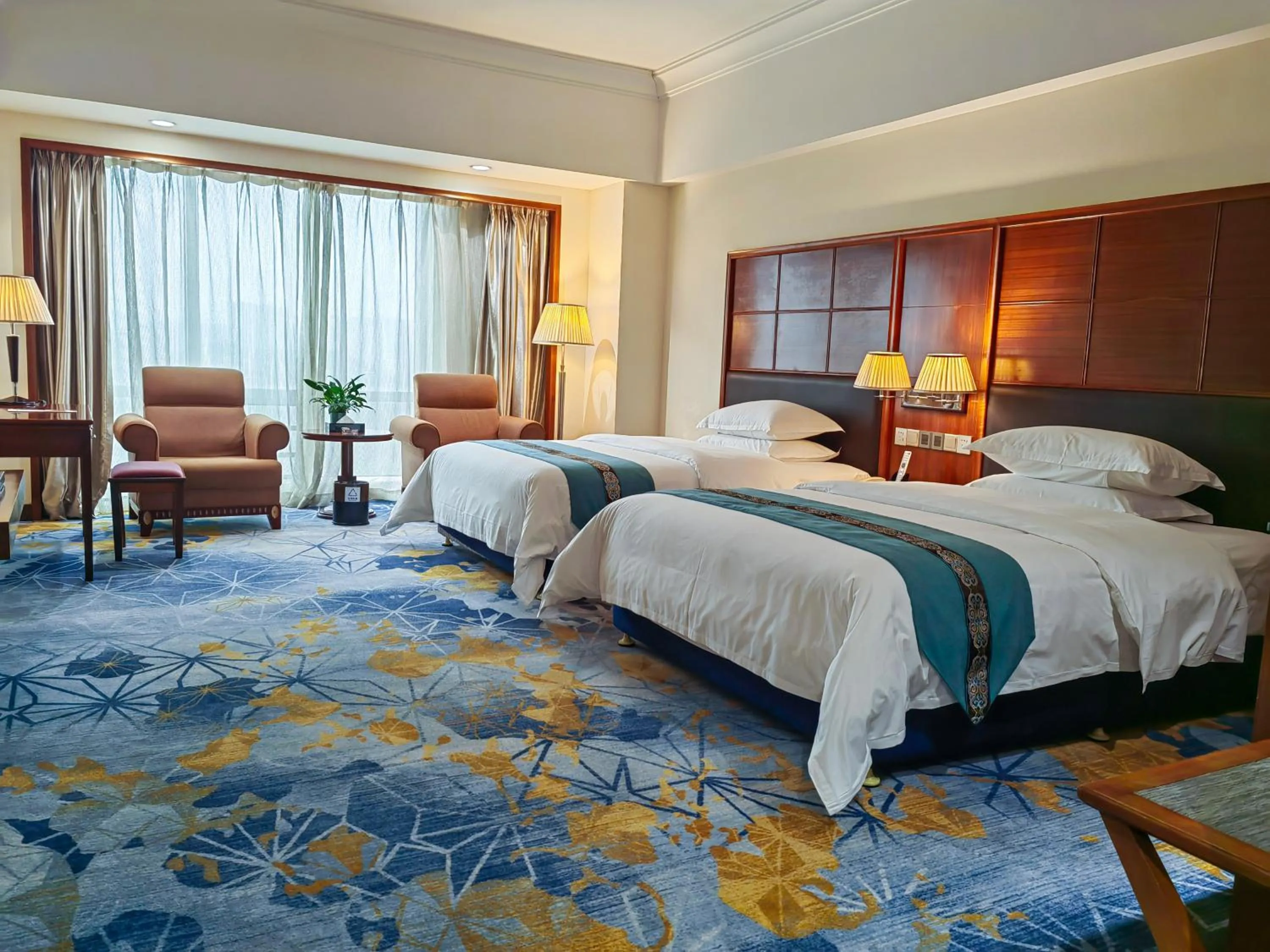 Bed in Gladden Hotel Jiangmen