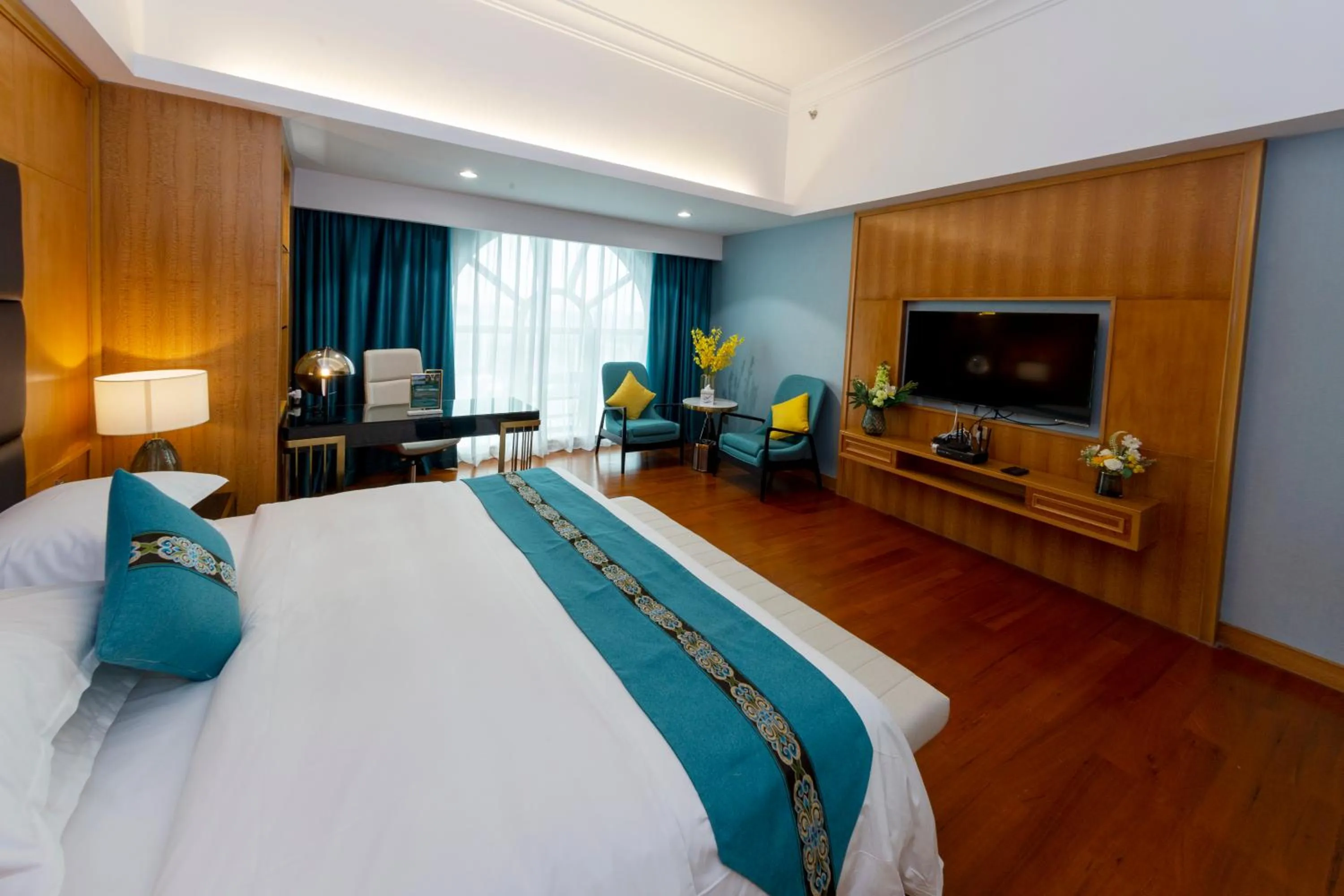 Bed in Gladden Hotel Jiangmen