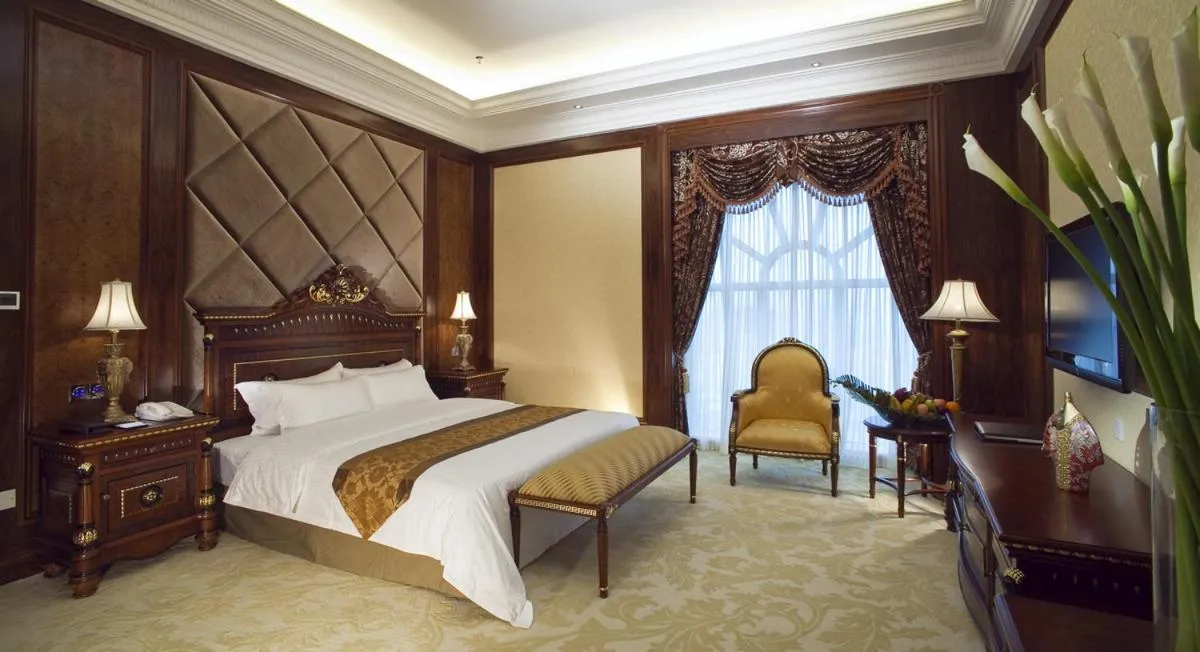 Bed in Gladden Hotel Jiangmen