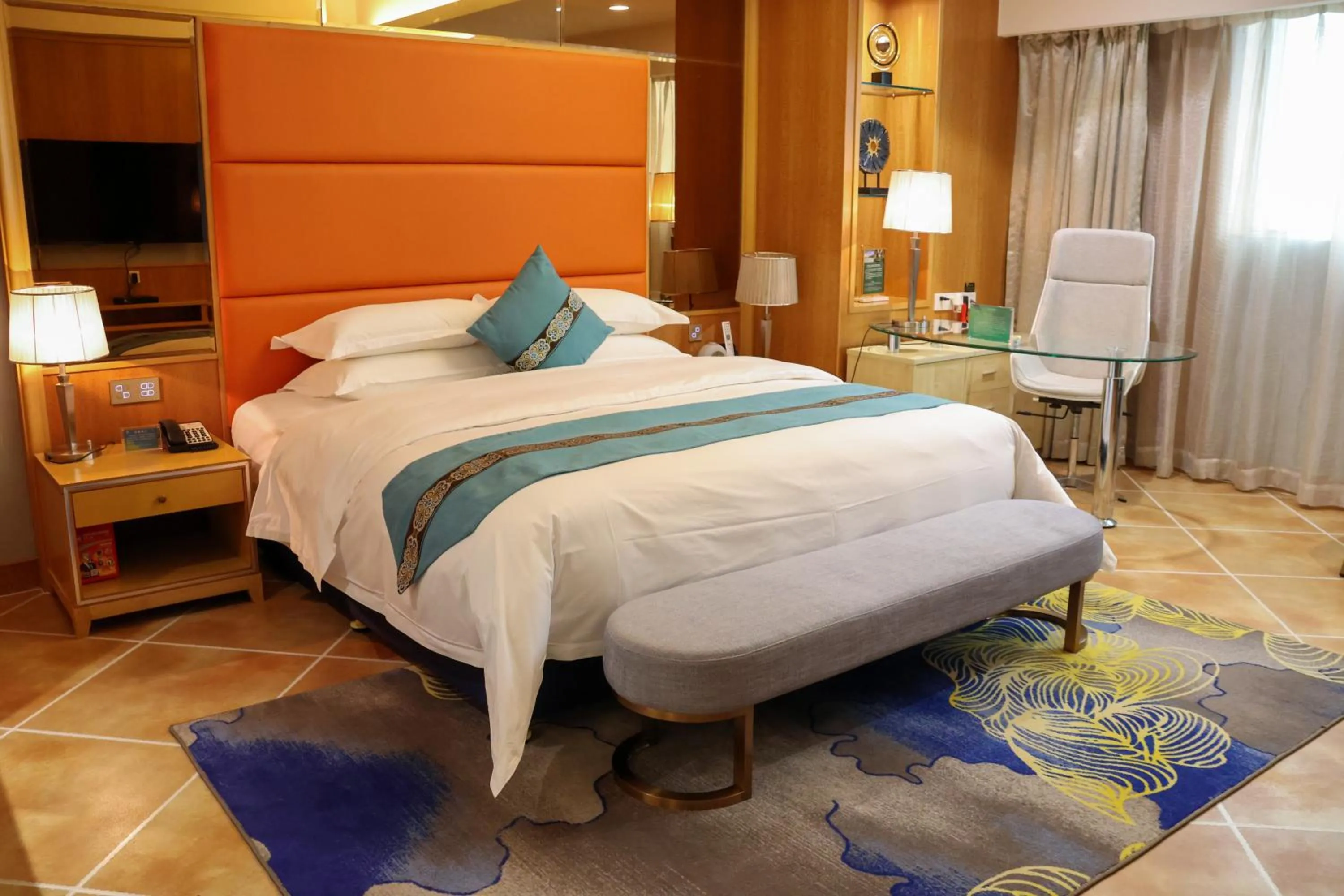 Bed in Gladden Hotel Jiangmen