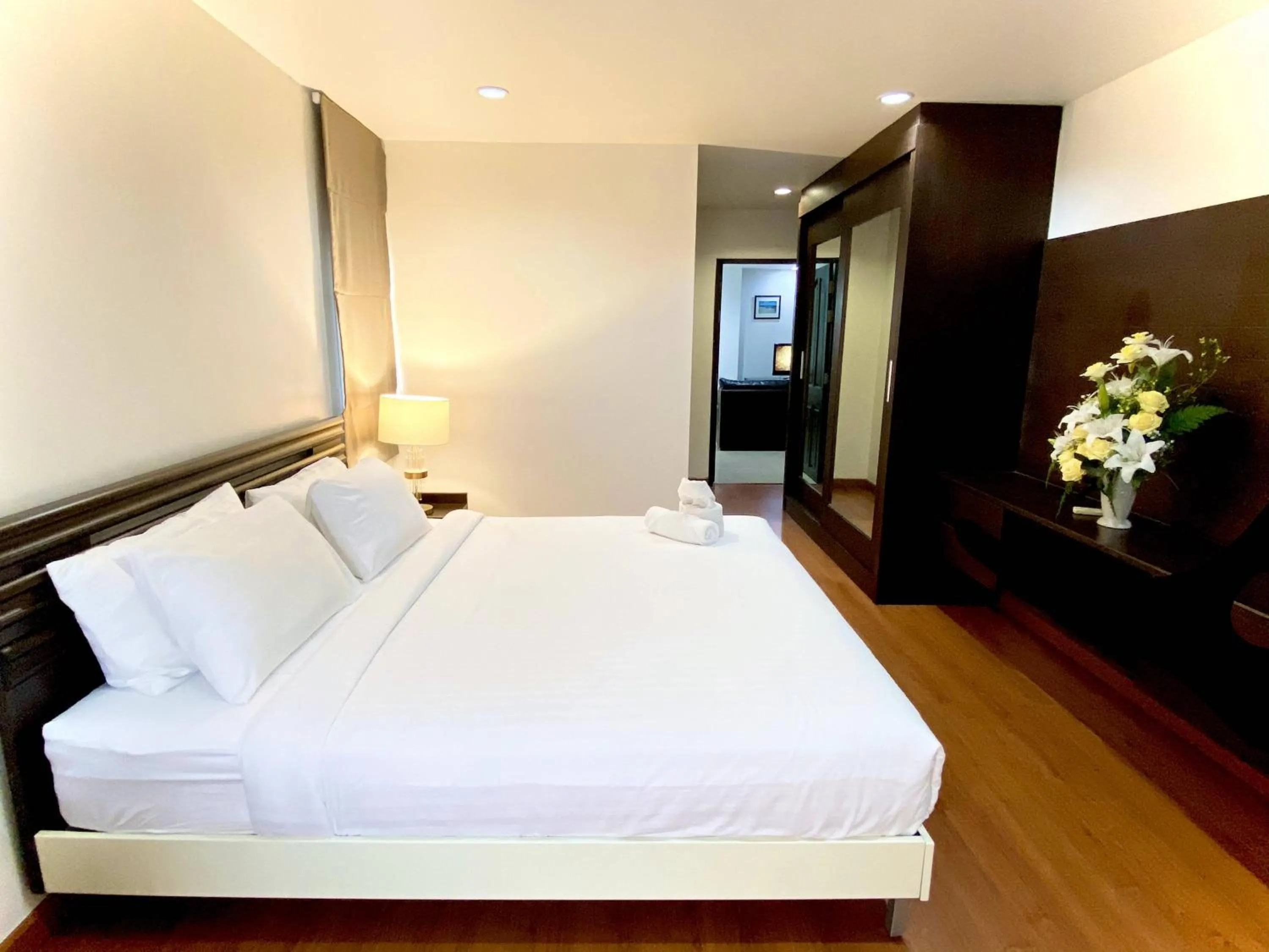 Bed in 14 Place Sukhumvit Suites