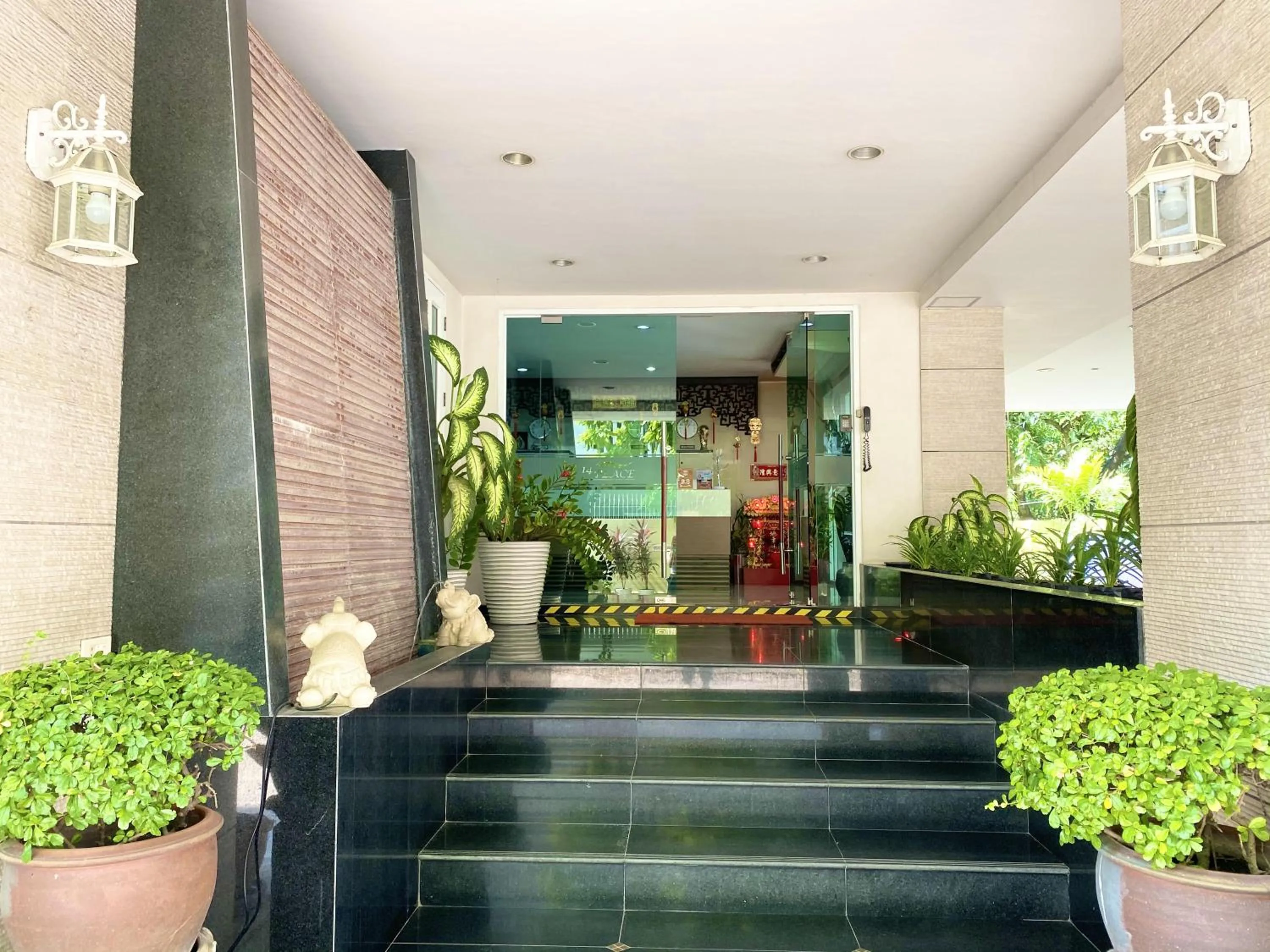 Facade/entrance in 14 Place Sukhumvit Suites