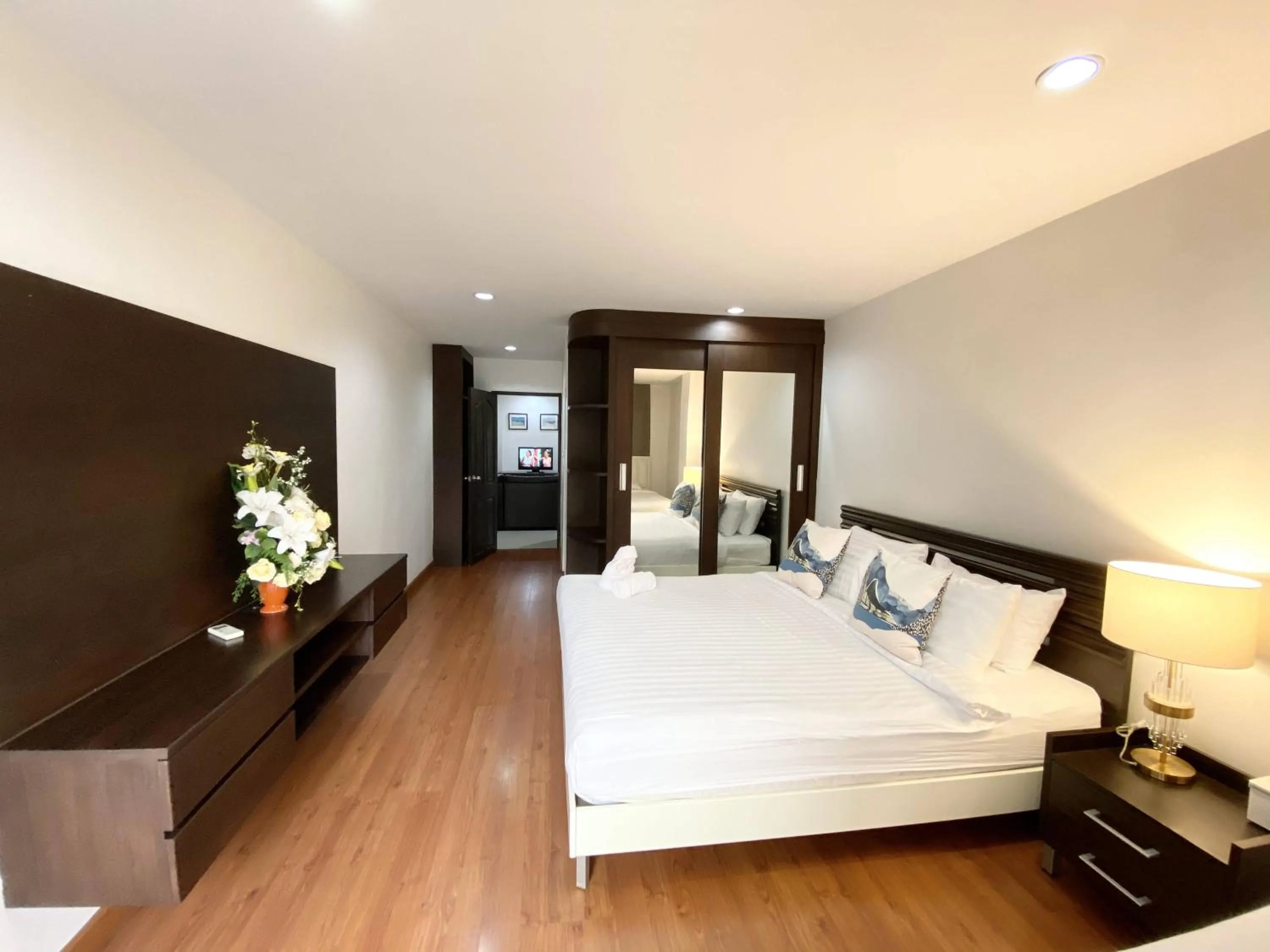 Bedroom, Bed in 14 Place Sukhumvit Suites