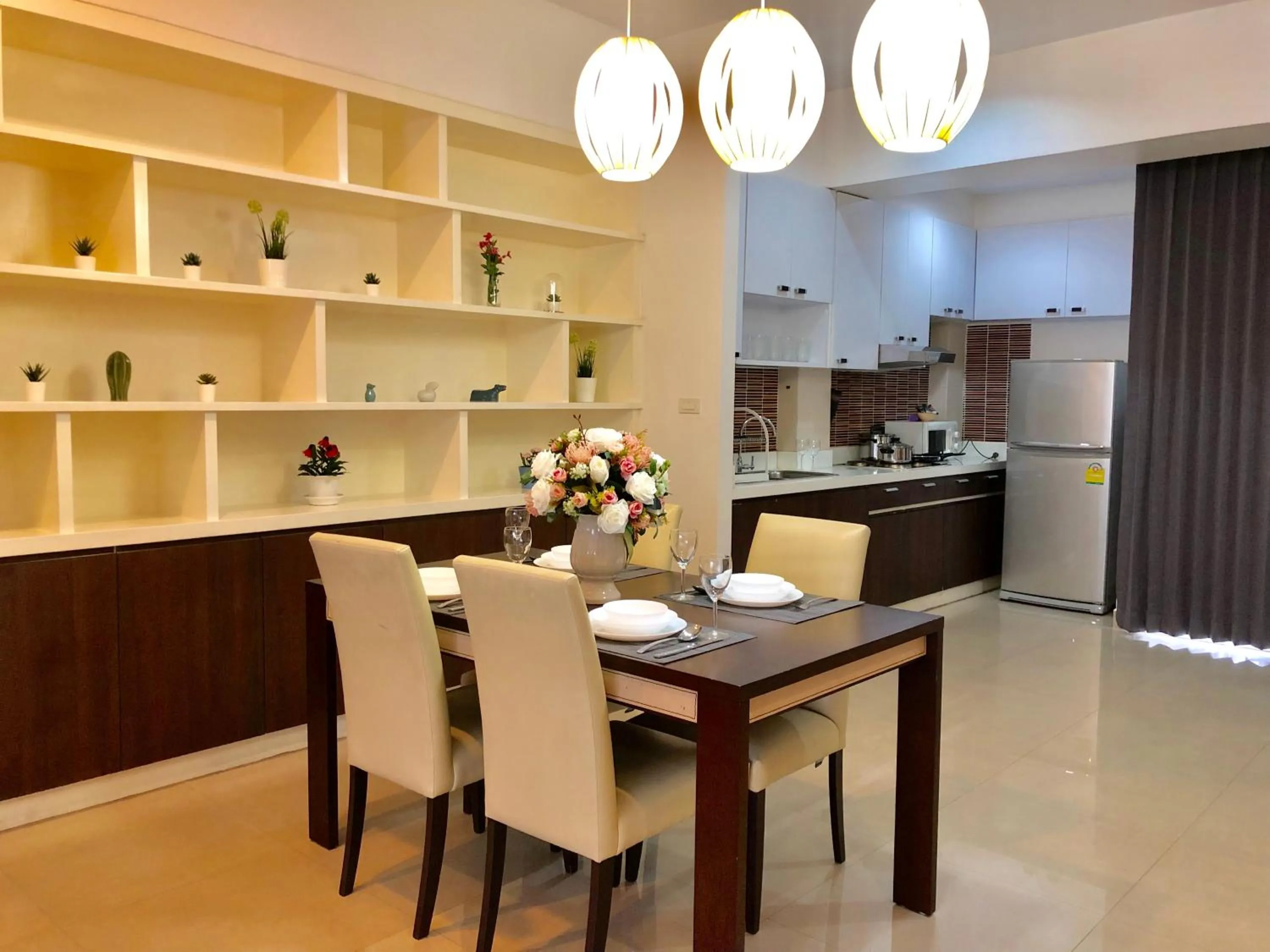 Kitchen or kitchenette in 14 Place Sukhumvit Suites
